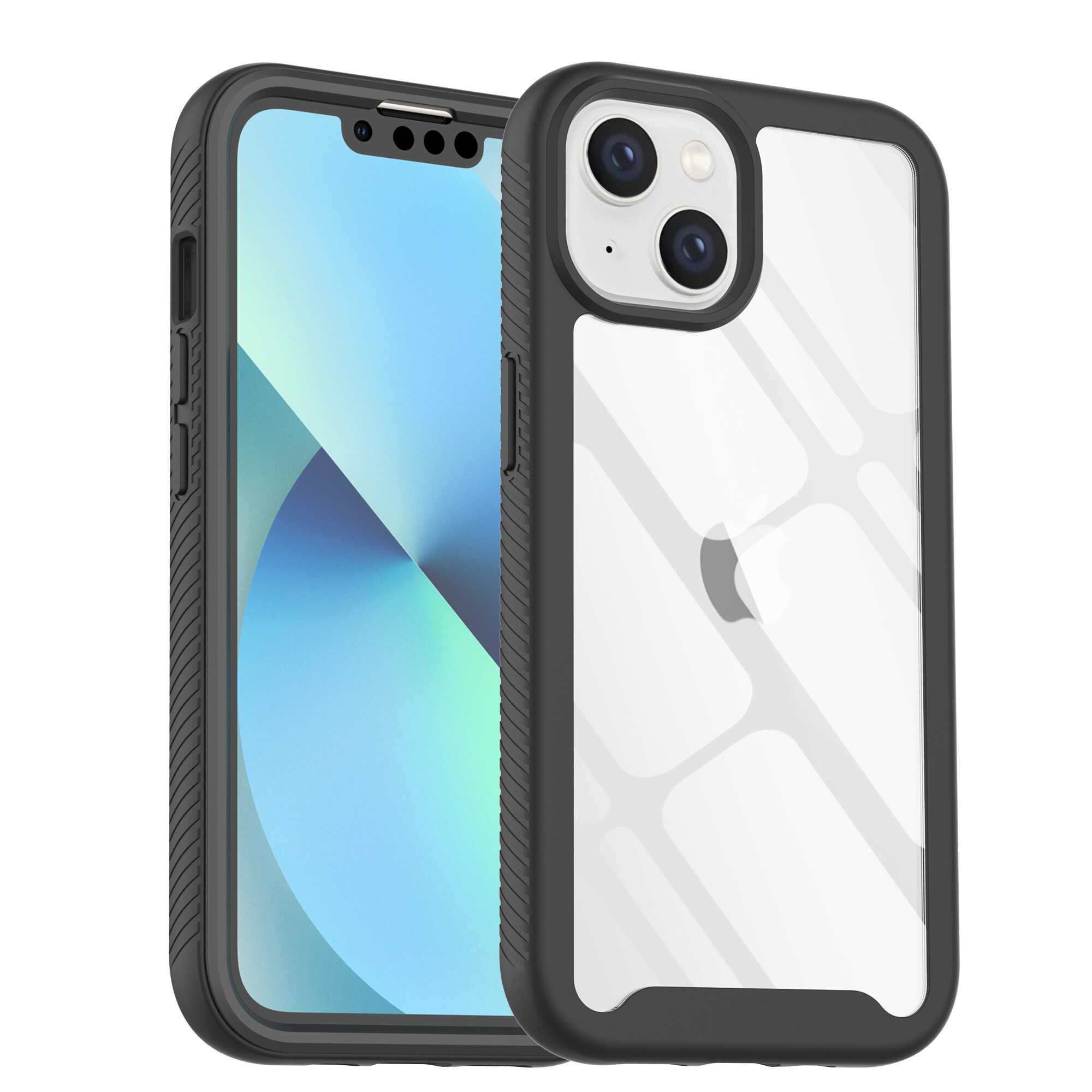 iPhone 14 Plus Mobilcover Full Protection, Sort