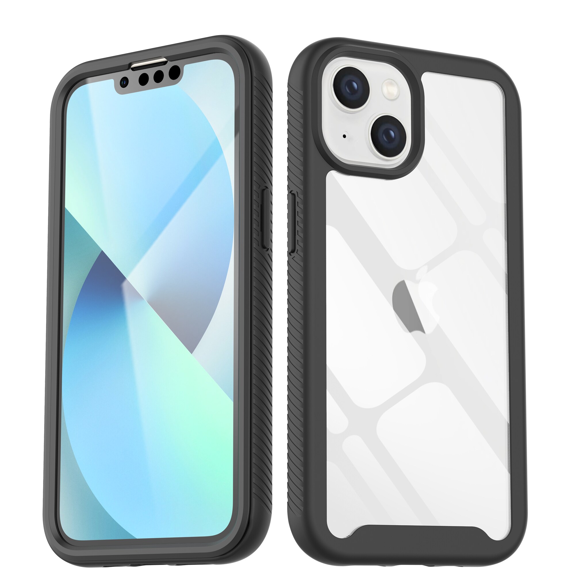 iPhone 14 Plus Mobilcover Full Protection, Sort