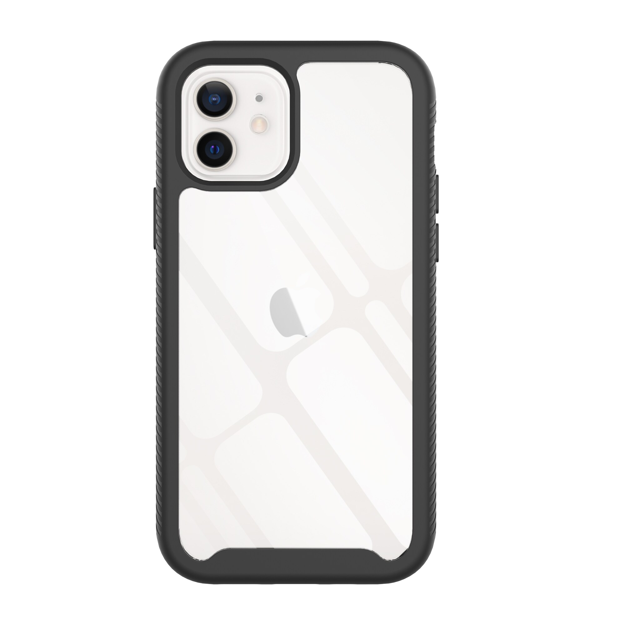 iPhone 12/iPhone 12 Pro Mobilcover Full Protection, Sort