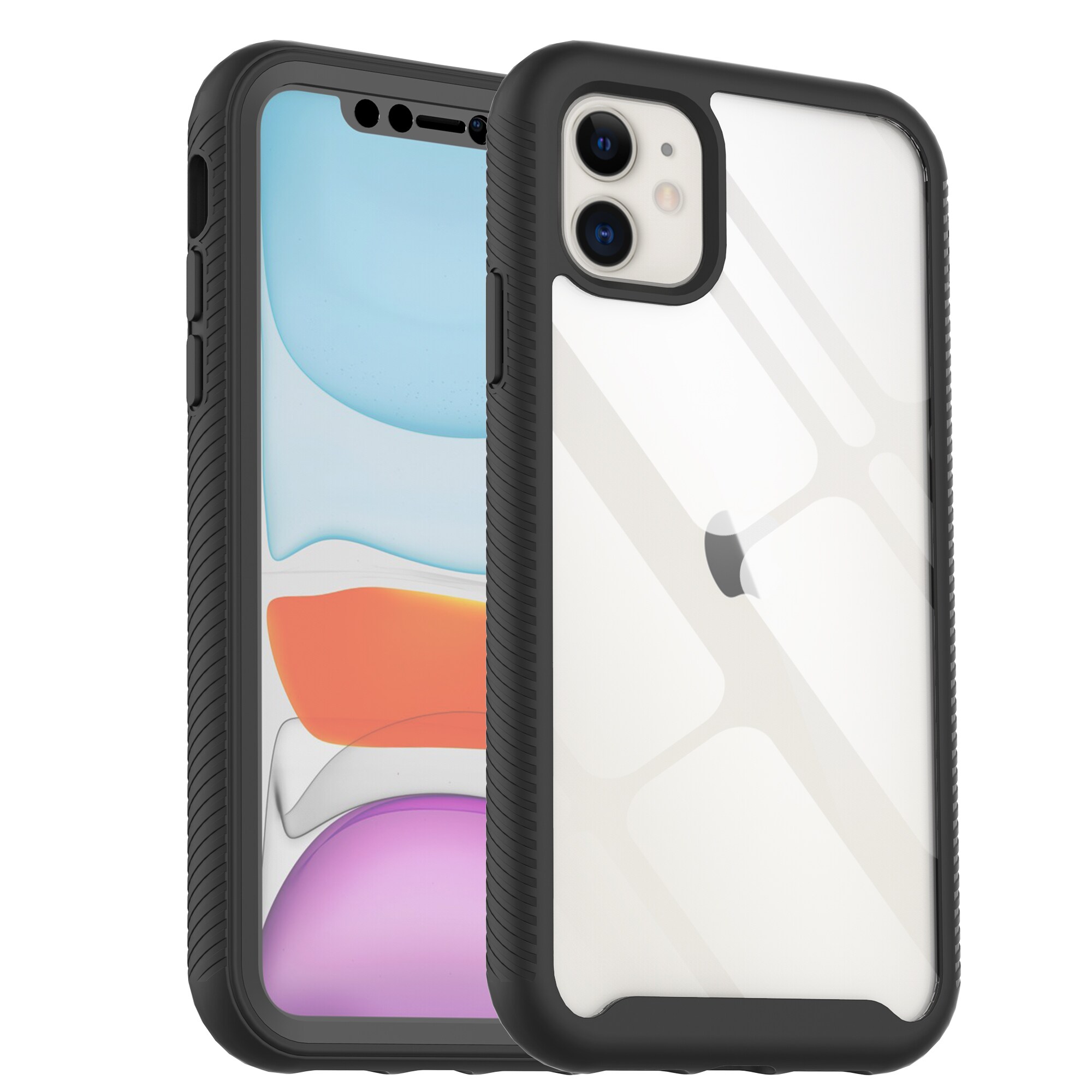 iPhone 11 Mobilcover Full Protection, Sort