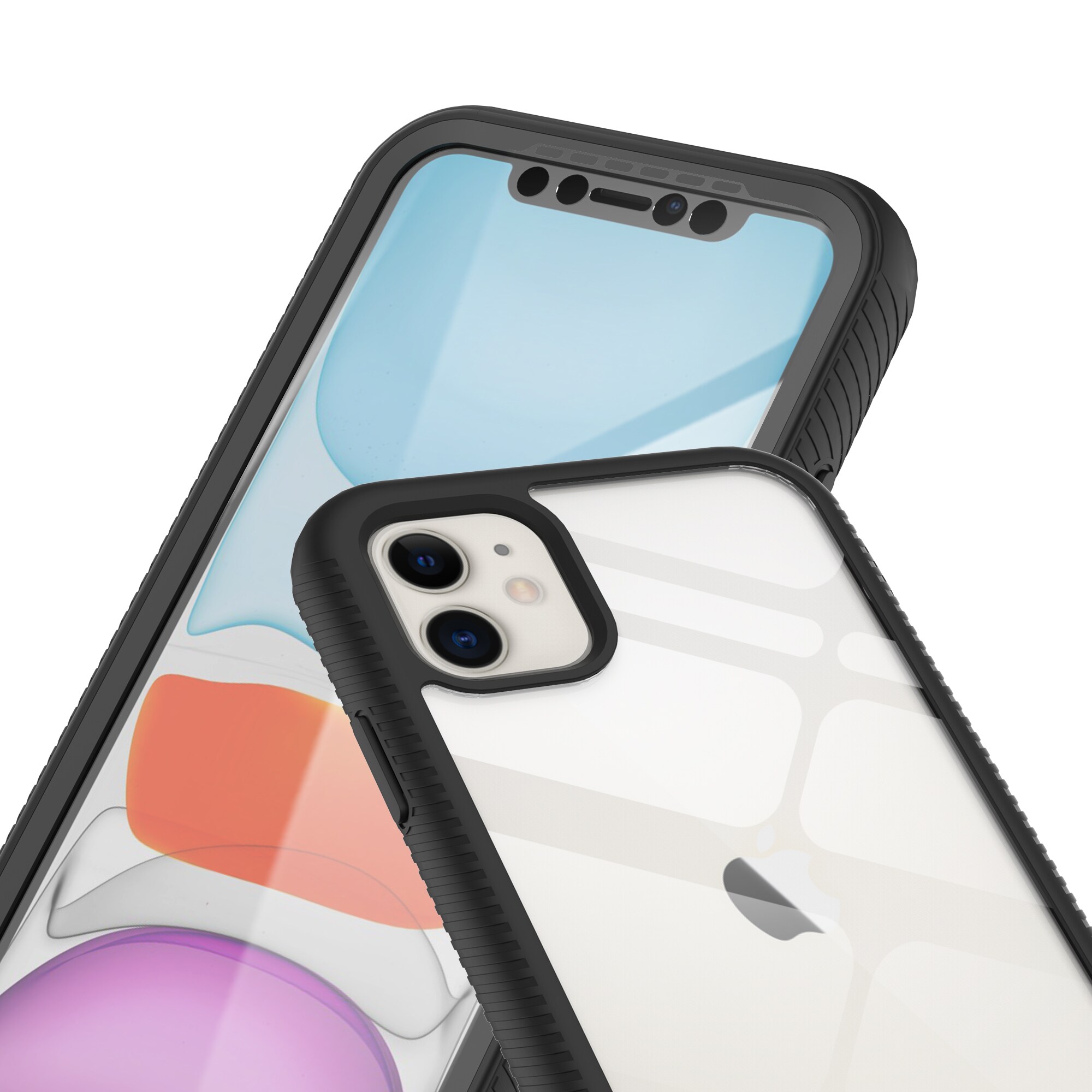 iPhone 11 Mobilcover Full Protection, Sort
