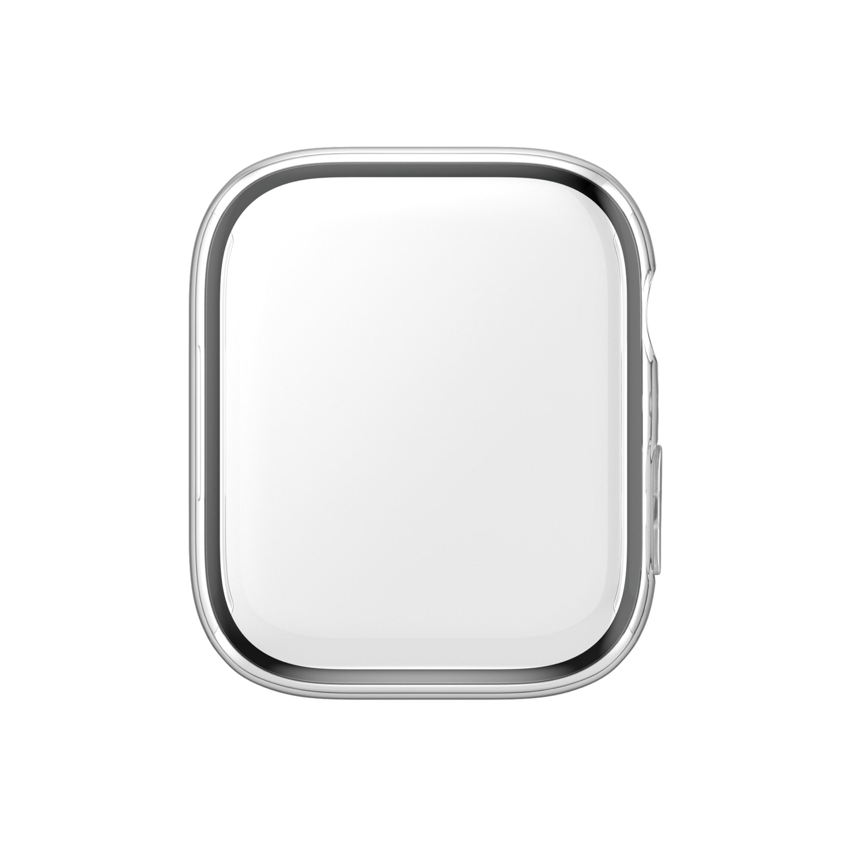 Apple Watch Series 9 41mm Fuldendt cover med skærmbeskytter D3O, Gennemsigtig