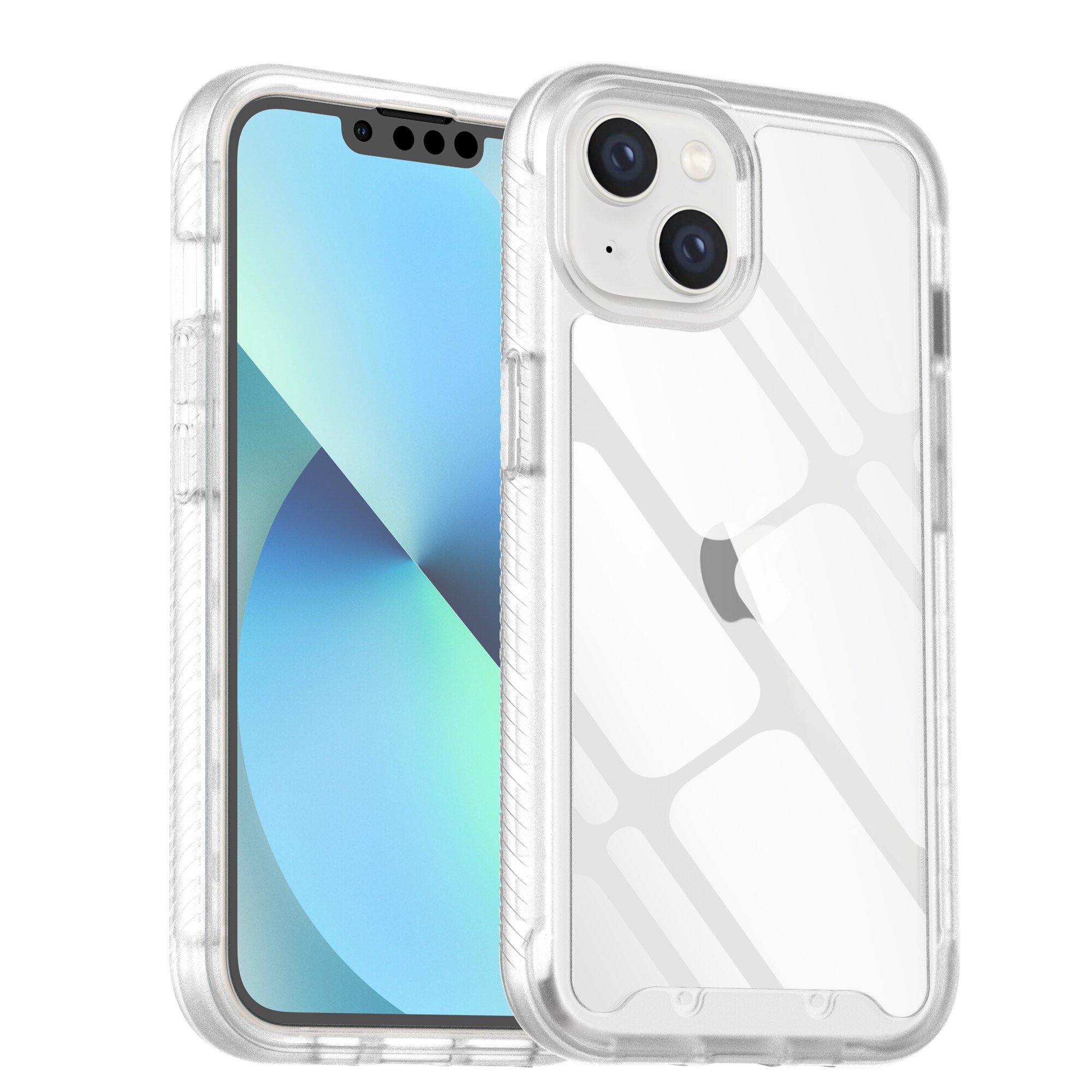 iPhone 13 Mobilcover Full Protection, Gennemsigtig