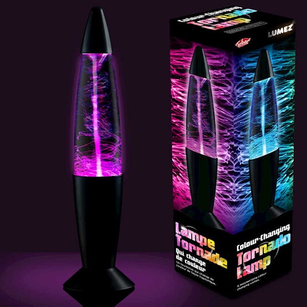 Lumez Tornado Lamp - farveskiftende bordlampe