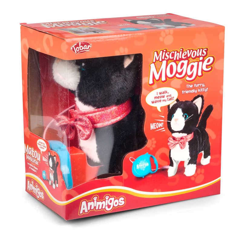 Mischievous Moggie gående kat med lyd