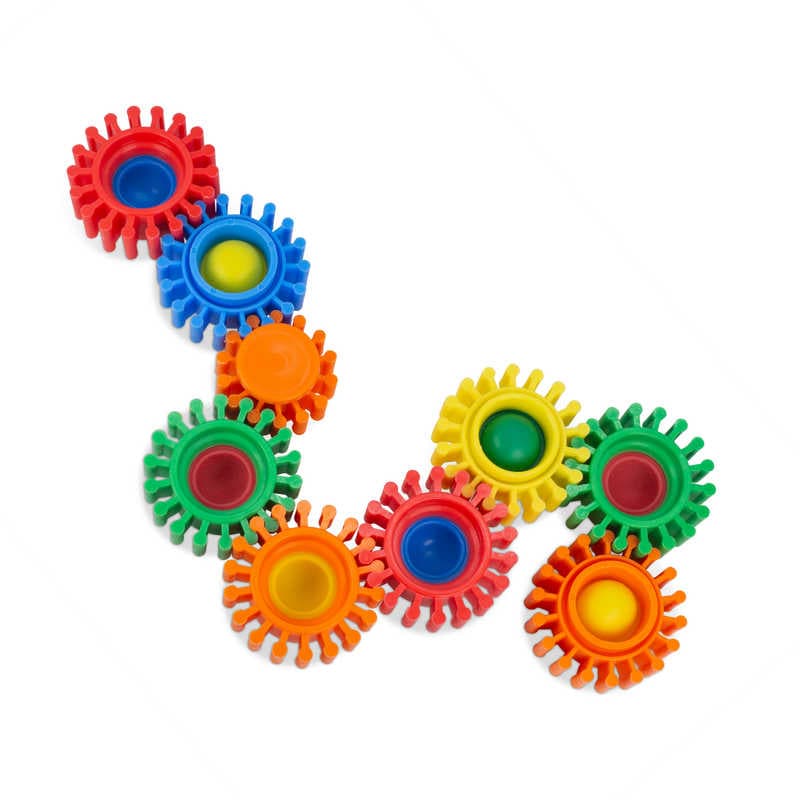 Dåse med Pop N Spin Gears tandhjul