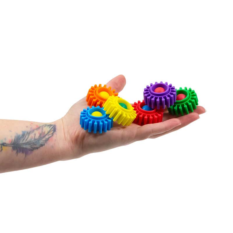 Dåse med Pop N Spin Gears tandhjul