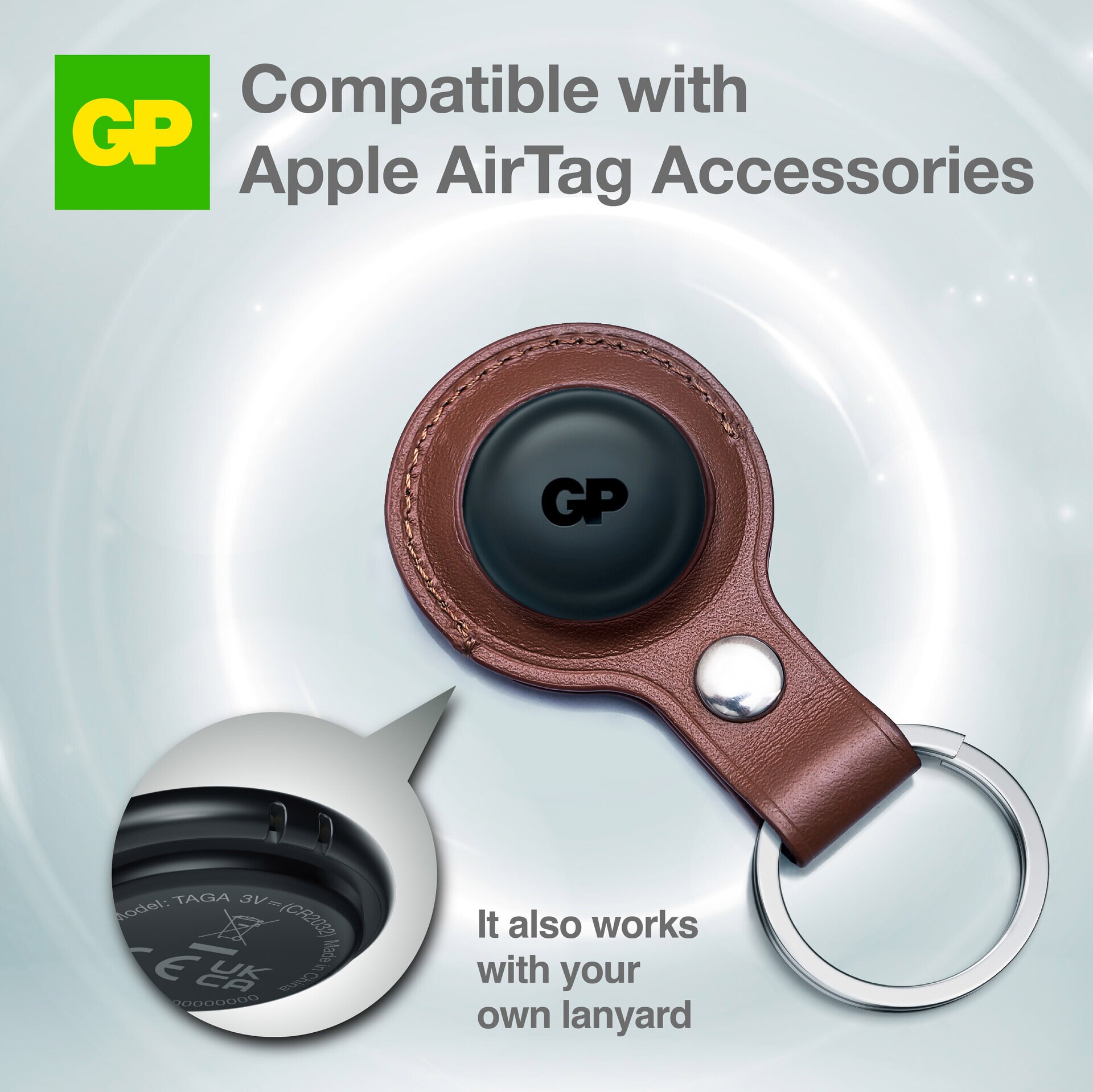 Smart Tracker eTag 1-pak, Sort
