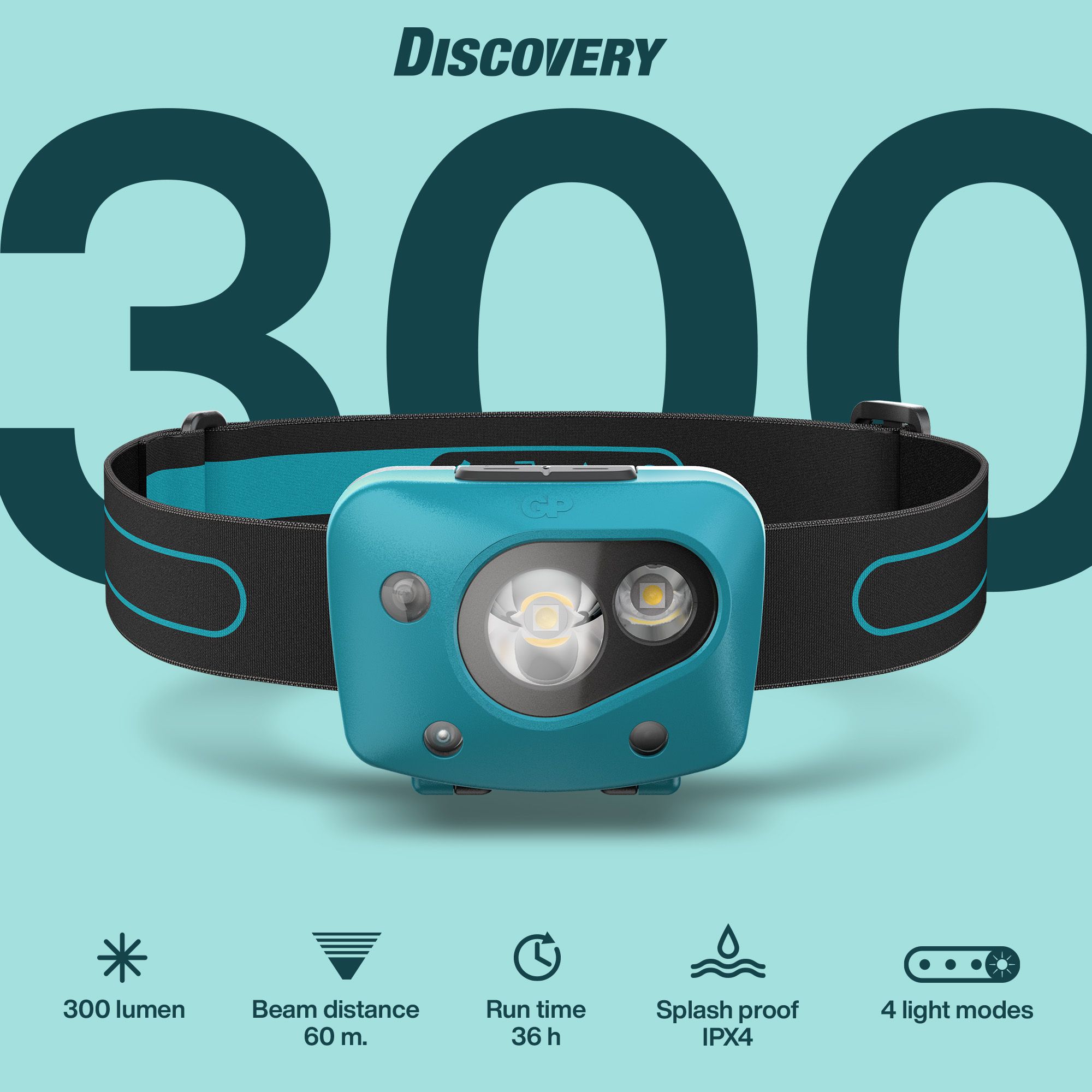 Pandelygte CH44 Discovery 300LM