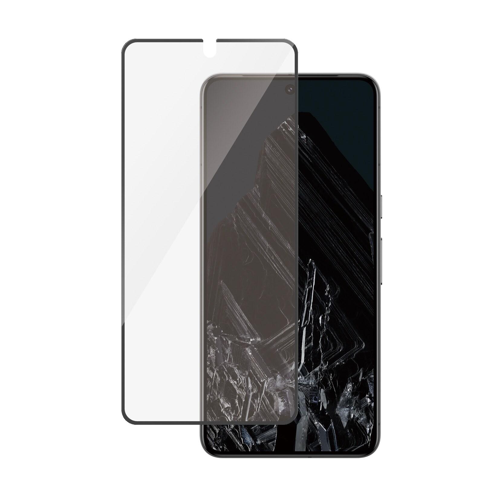 Google Pixel 8 Pro Skærmbeskytter med monteringsramme - Ultra Wide Fit