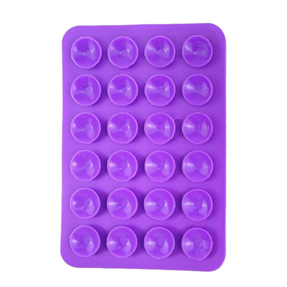 Mobilholder med sugekop og tape, Lilla