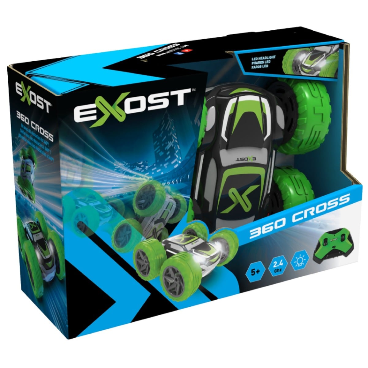 Exost 360 Cross Flash - fjernstyret actionbil