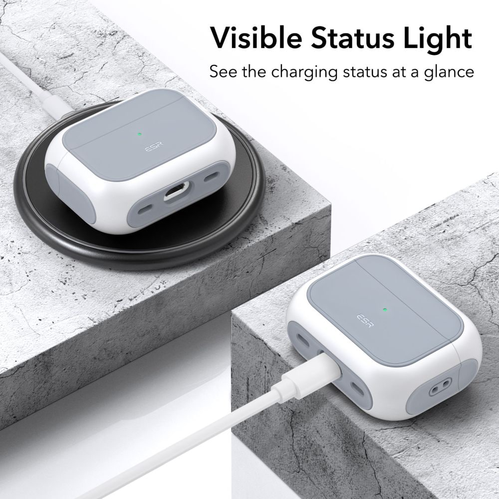 Apple AirPods Pro Cover Orbit MagSafe, Hvid