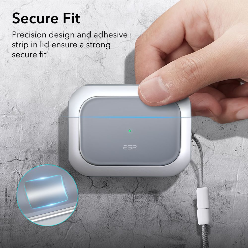 Apple AirPods Pro Cover Orbit MagSafe, Hvid