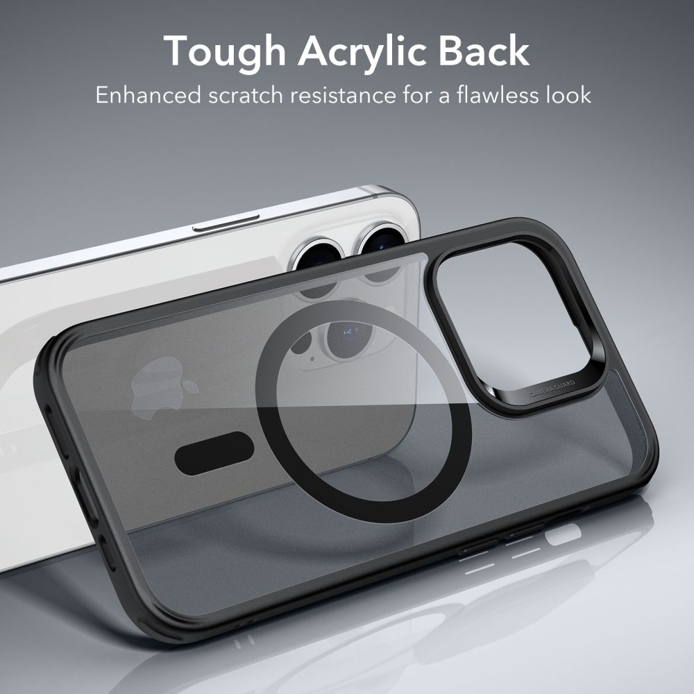 iPhone 14 Pro Classic Hybridcover MagSafe, Sort
