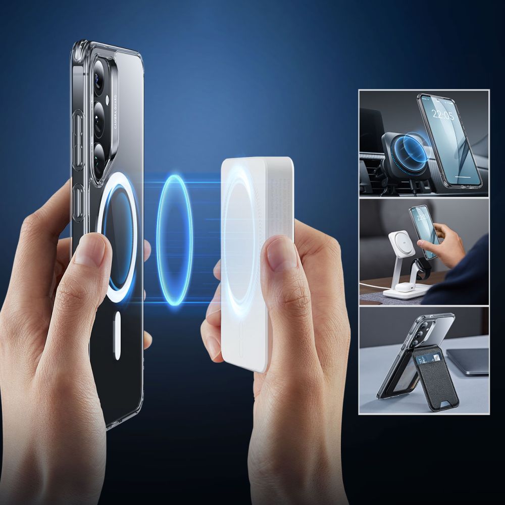 Samsung Galaxy S25 Plus Classic Hybridcover MagSafe, Clear