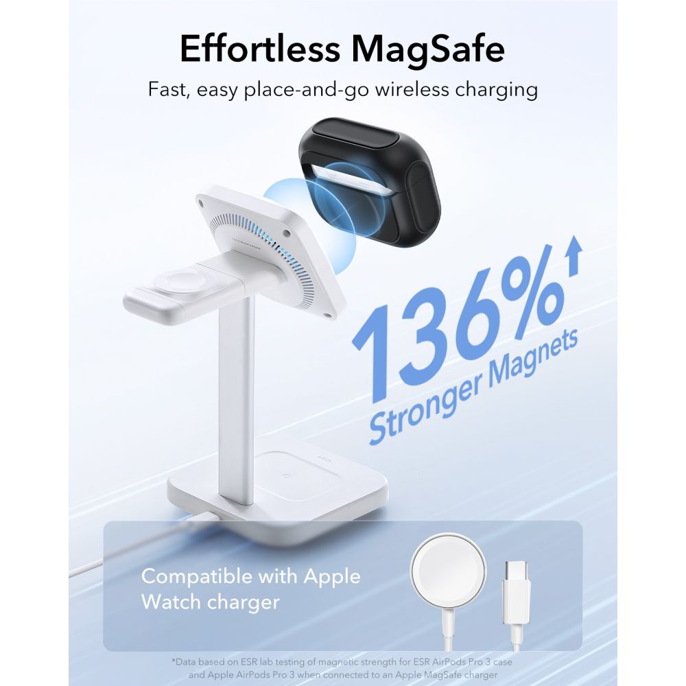 Apple AirPods Pro 3 Cover Orbit MagSafe, Sort