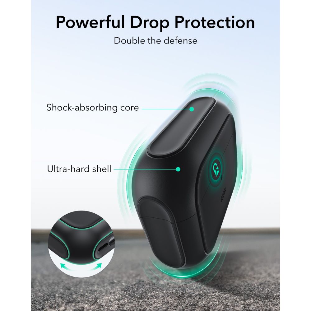 Apple AirPods Pro 3 Cover Orbit MagSafe, Sort