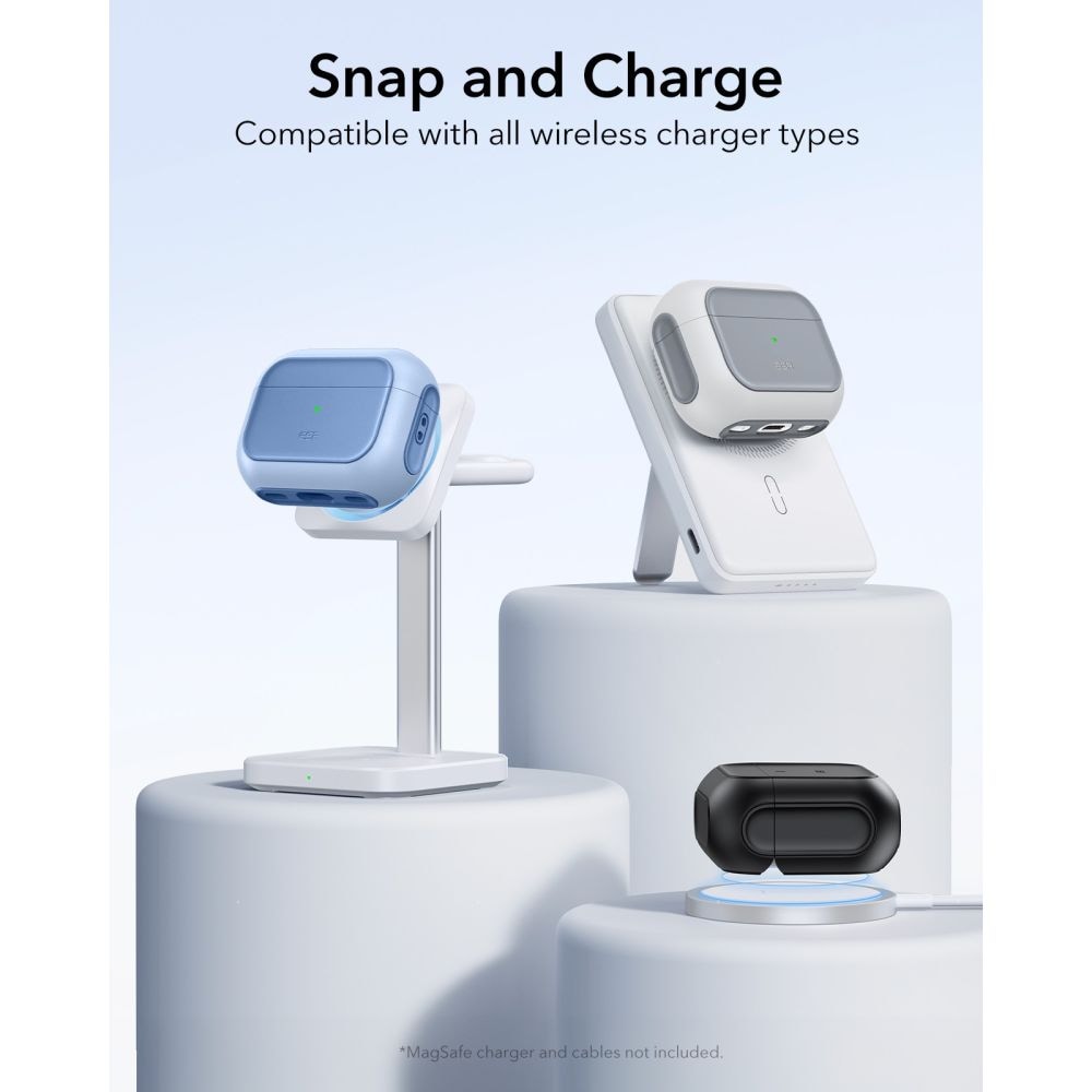 Apple AirPods Pro 3 Cover Orbit MagSafe, Blå