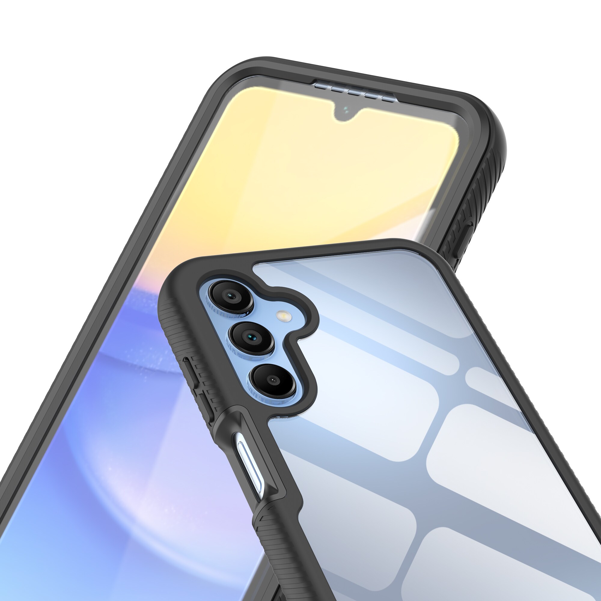 Samsung Galaxy A15 Mobilcover Full Protection, Sort