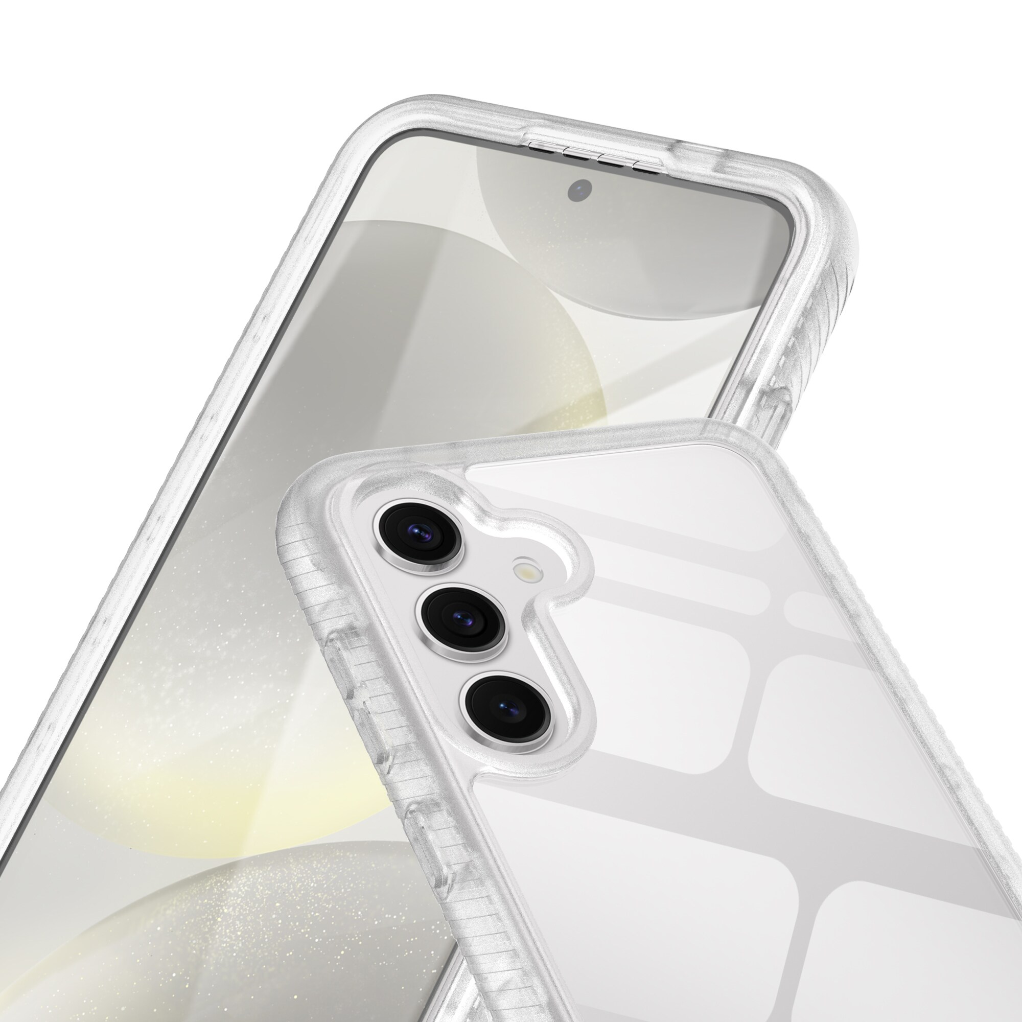 Samsung Galaxy S24 Plus Mobilcover Full Protection, Gennemsigtig