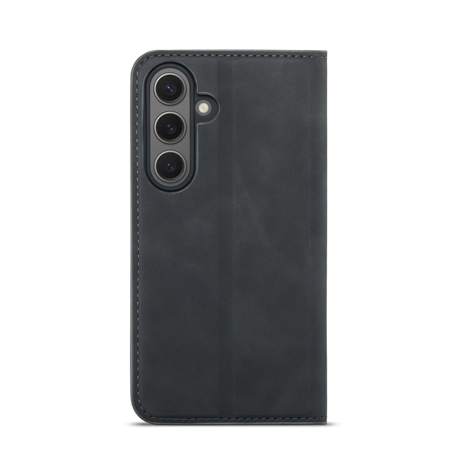 Samsung Galaxy S24 Slankt etui med kortholder, Sort