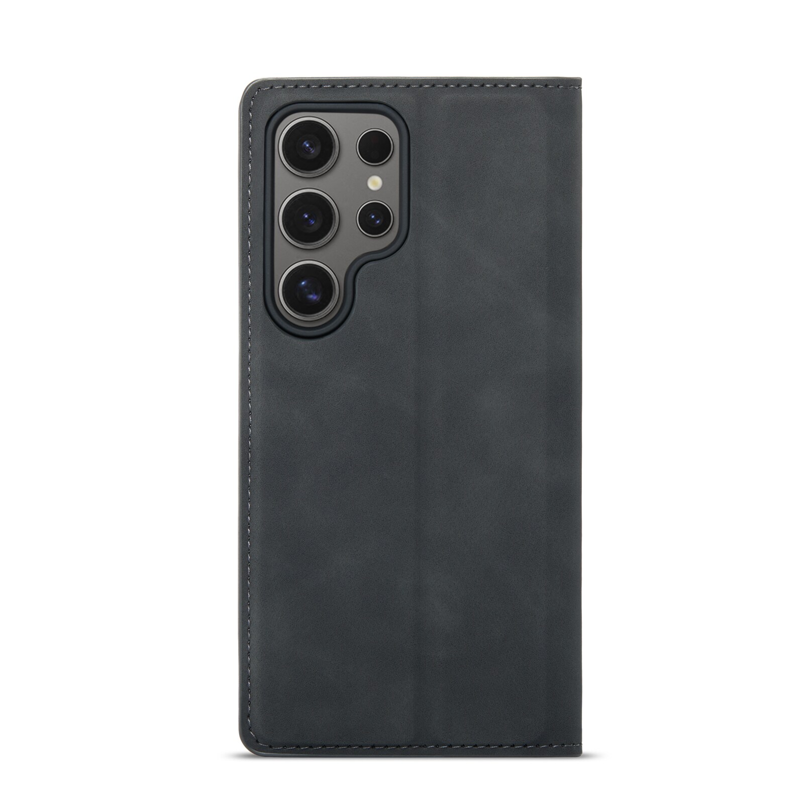 Samsung Galaxy S24 Ultra Slankt etui med kortholder, Sort
