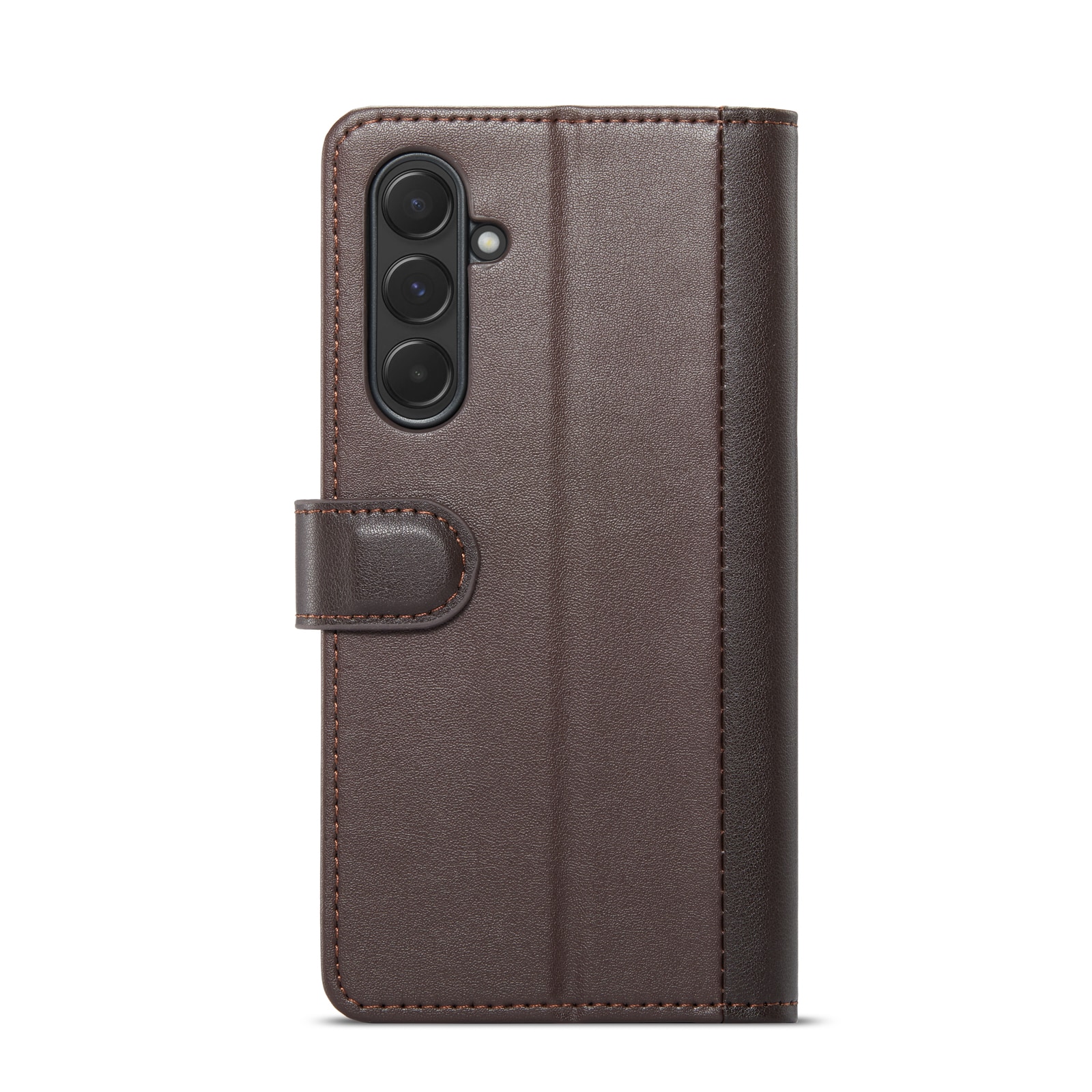 Samsung Galaxy A35 Pungetui i ægte læder, Brun