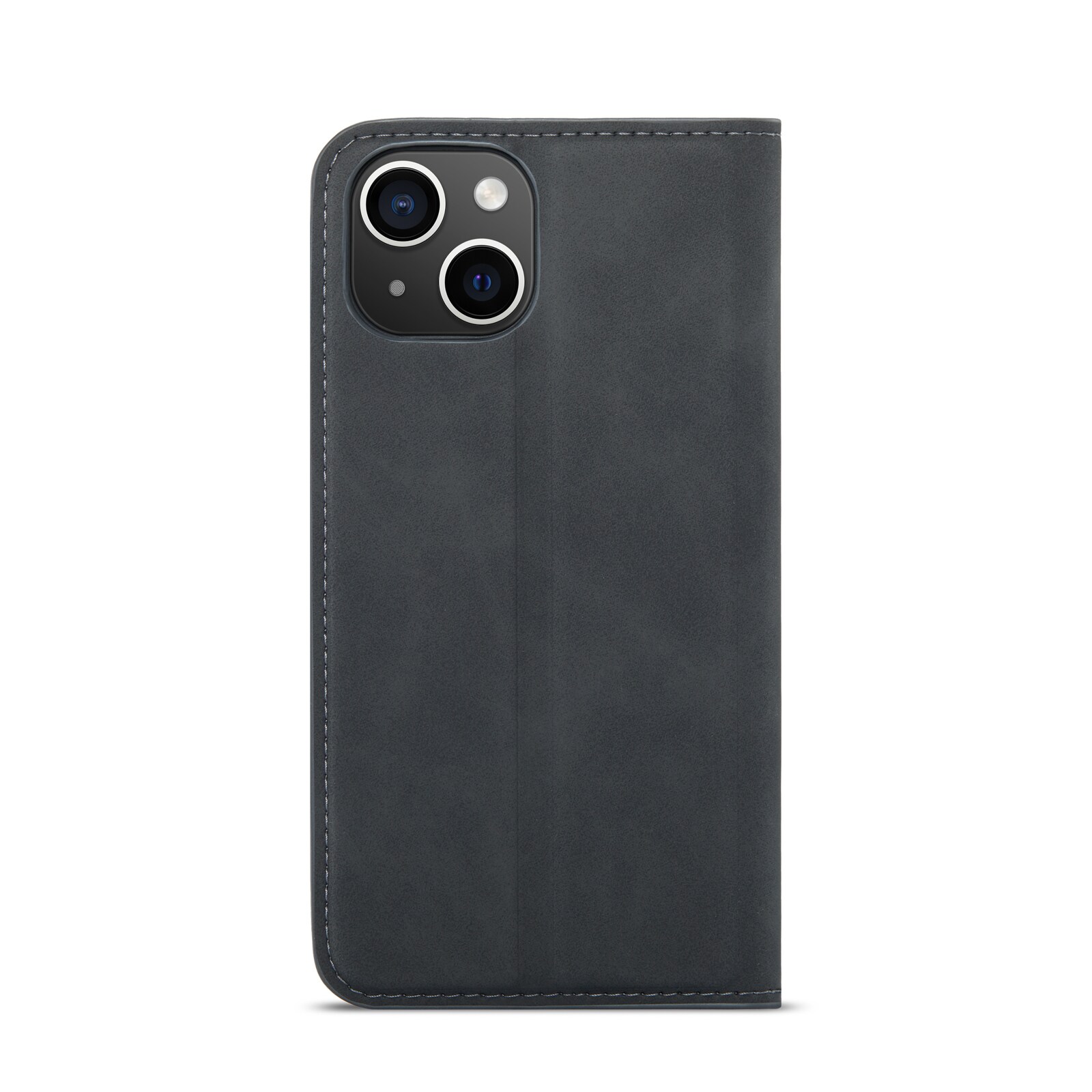 iPhone 13 Slankt etui med kortholder, Sort