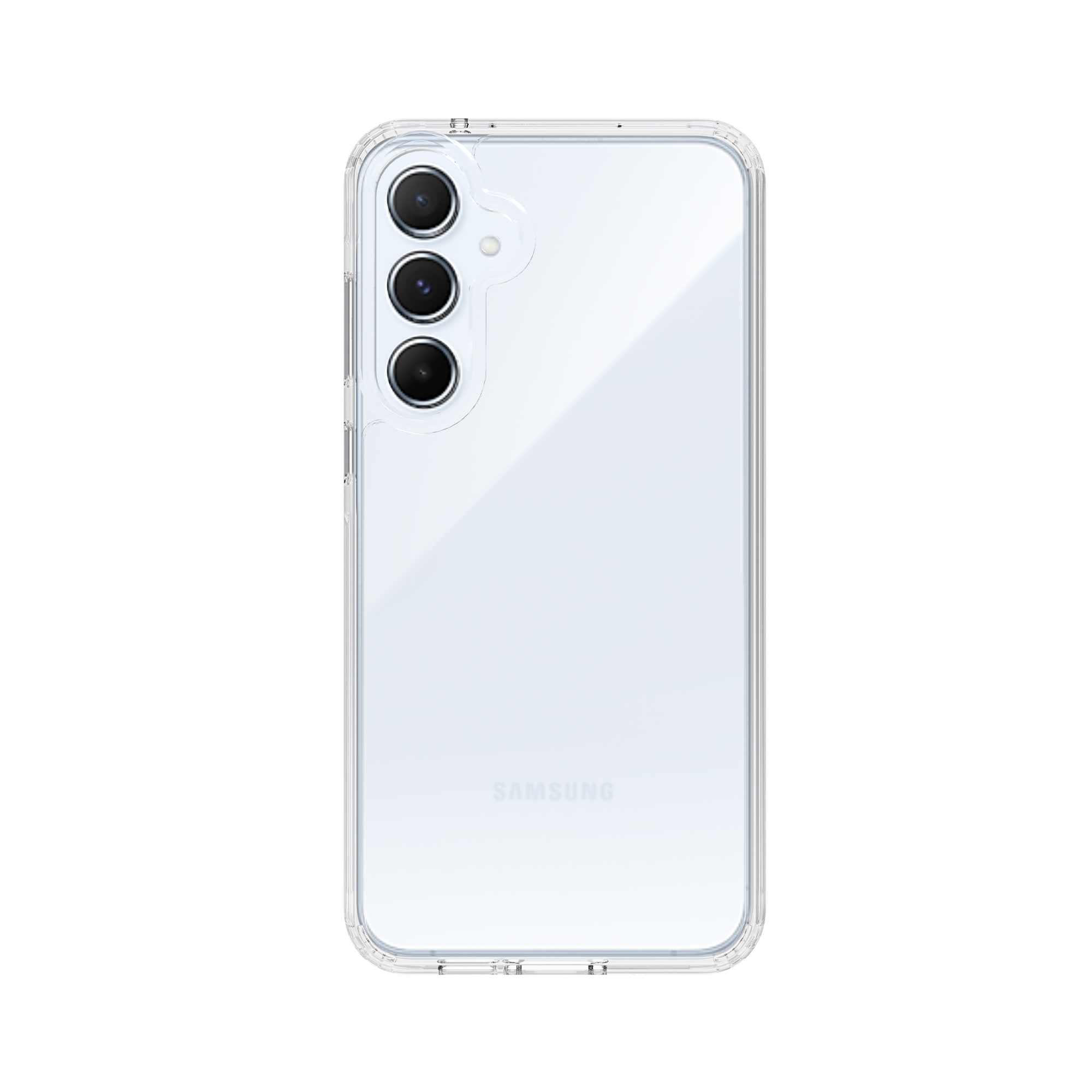 Samsung Galaxy A55 Crystal Hybrid-cover, Gennemsigtig