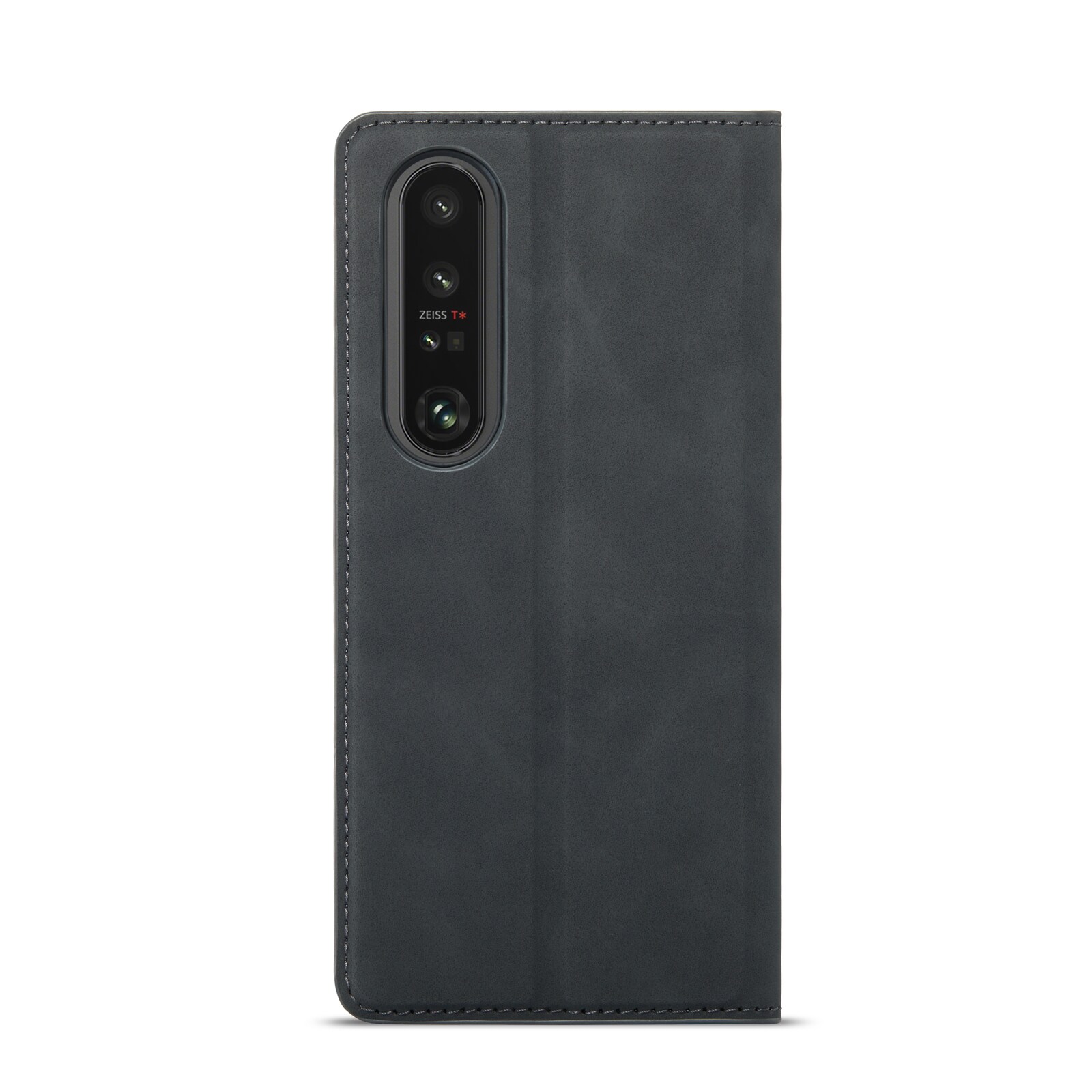 Sony Xperia 1 VI Slankt etui med kortholder, Sort