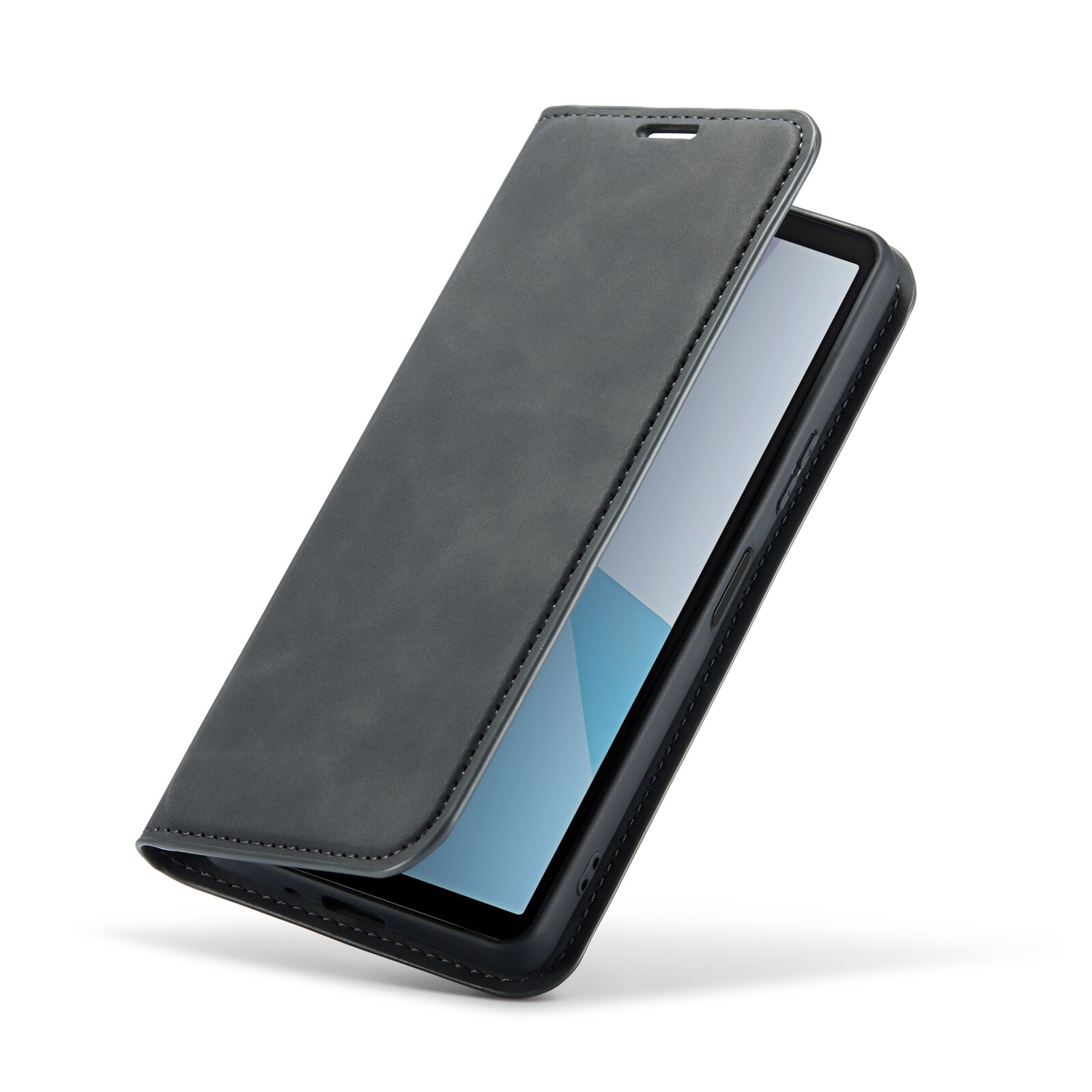 Sony Xperia 10 VI Slankt etui med kortholder, Sort