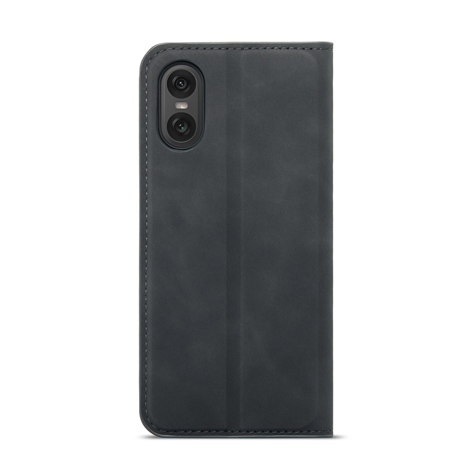 Sony Xperia 10 VI Slankt etui med kortholder, Sort