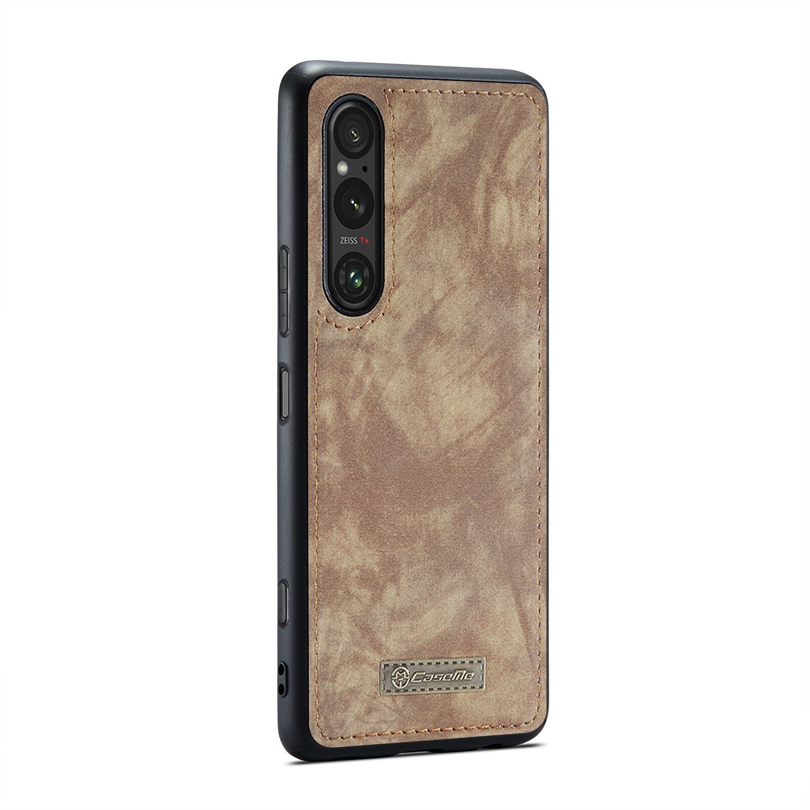 Sony Xperia 10 VI Rummeligt pungetui med mange kortholdere, Brun