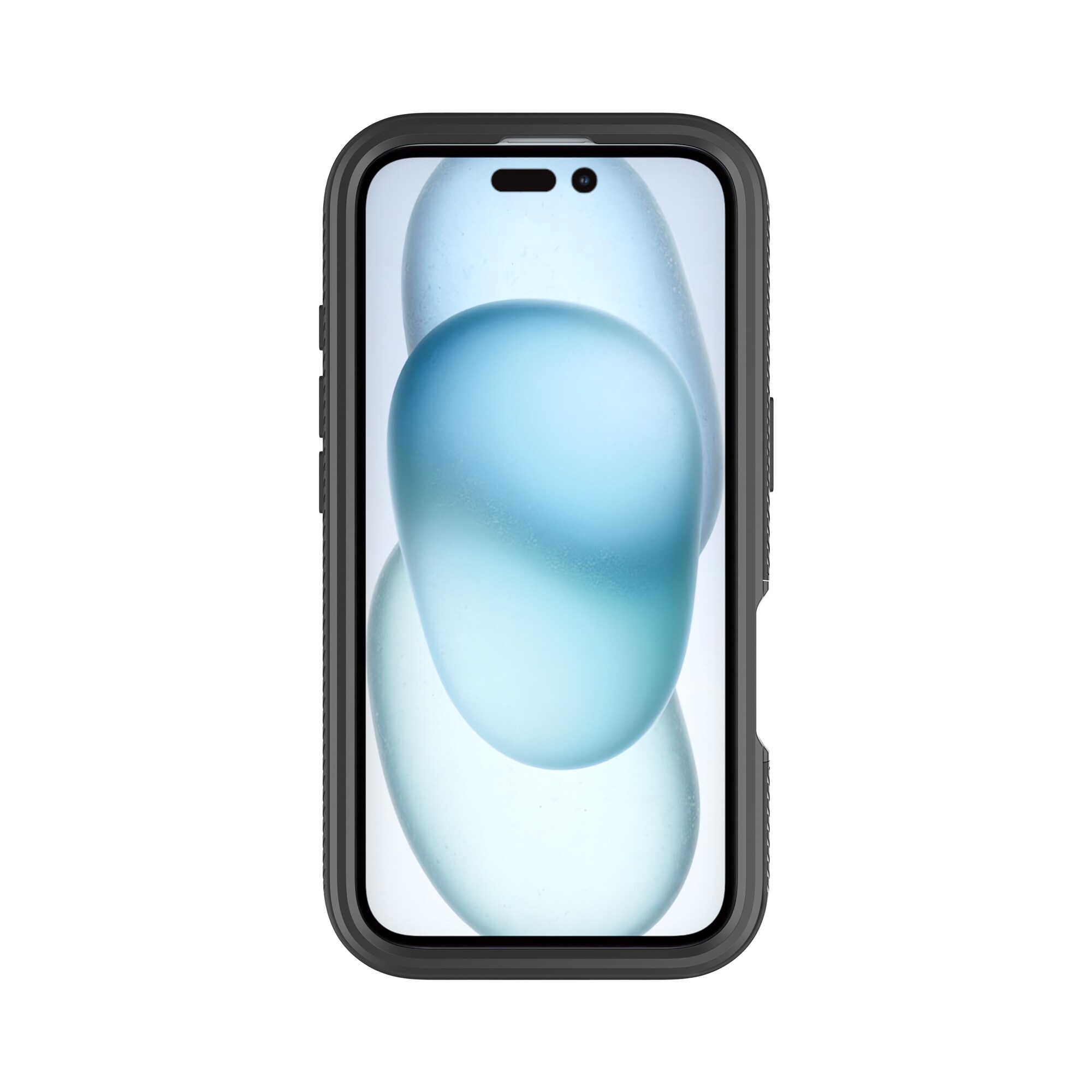 iPhone 16 Plus Mobilcover Full Protection, Sort/gennemsigtig