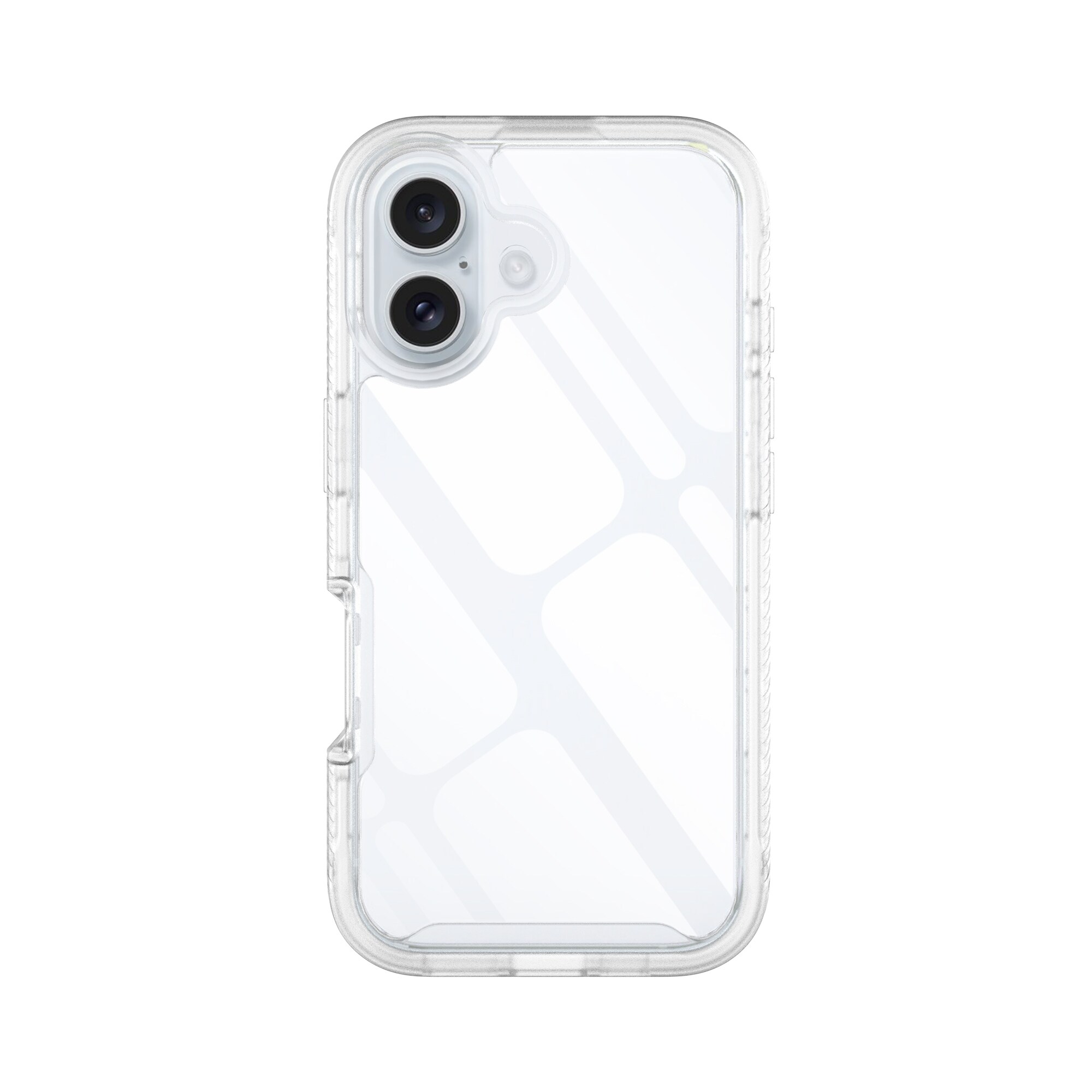 iPhone 16 Plus Mobilcover Full Protection, Gennemsigtig