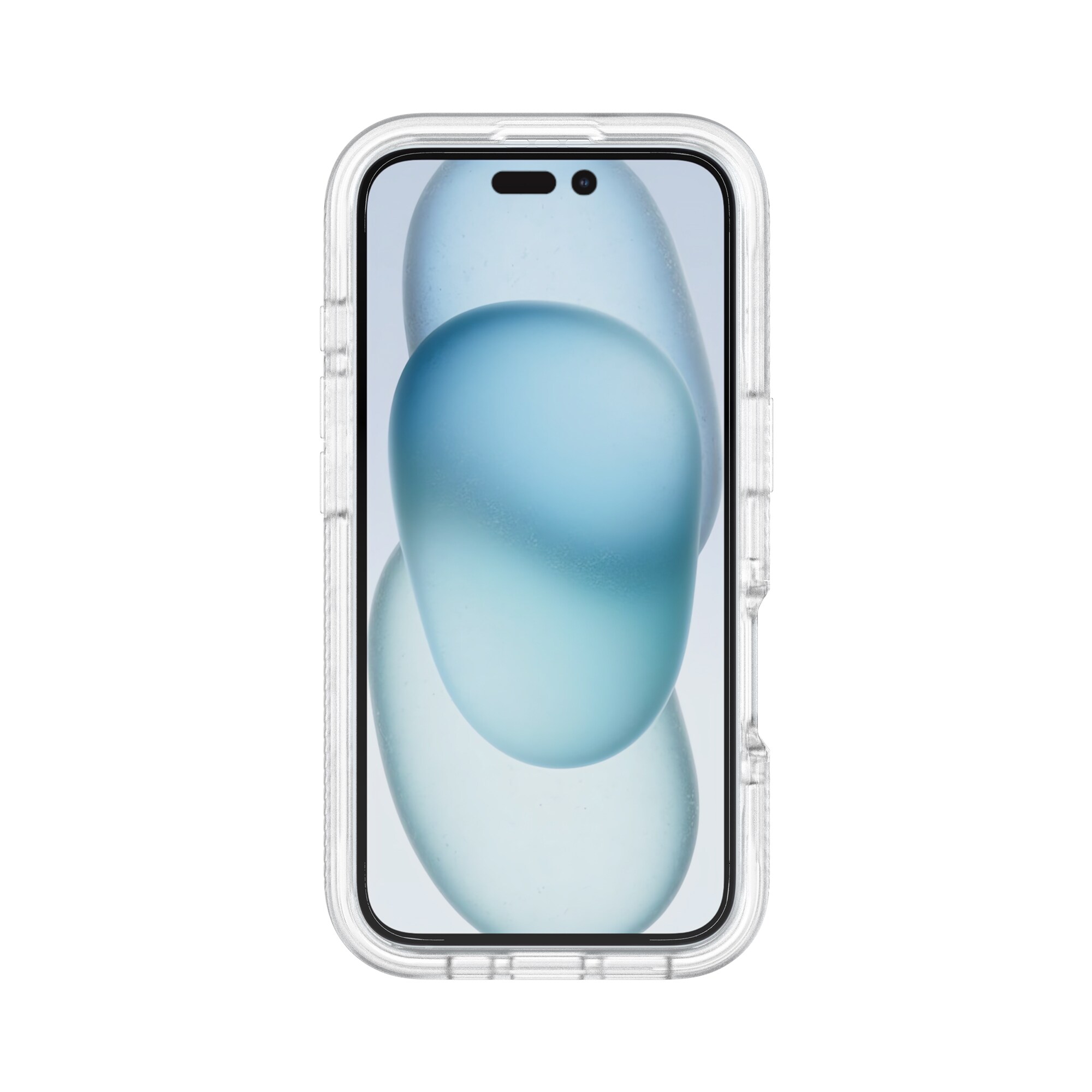 iPhone 16 Plus Mobilcover Full Protection, Gennemsigtig