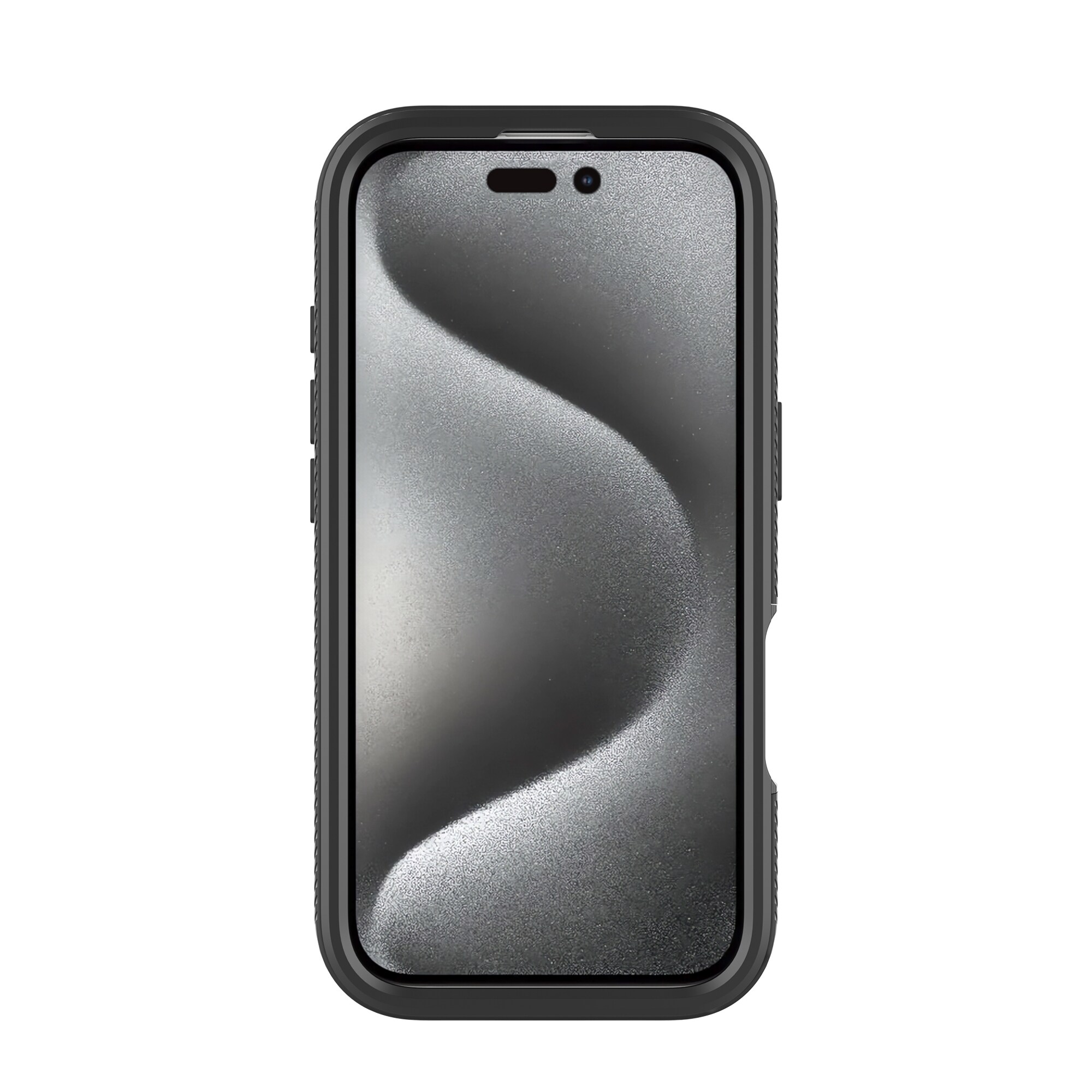 iPhone 16 Pro Max Mobilcover Full Protection, Sort/gennemsigtig