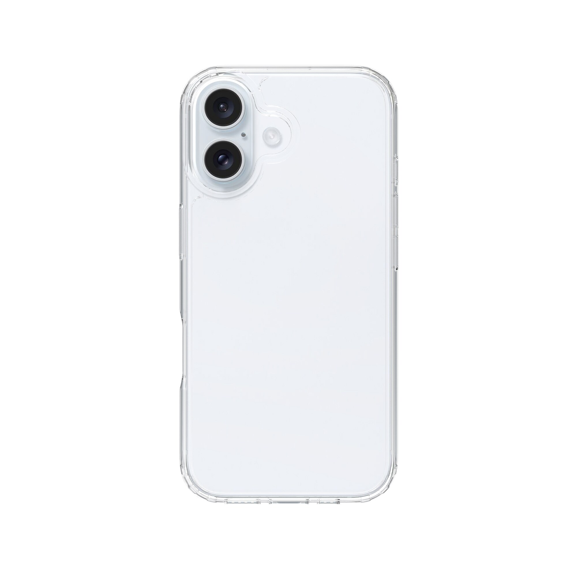 iPhone 16 Plus Crystal Hybrid-cover, Gennemsigtig