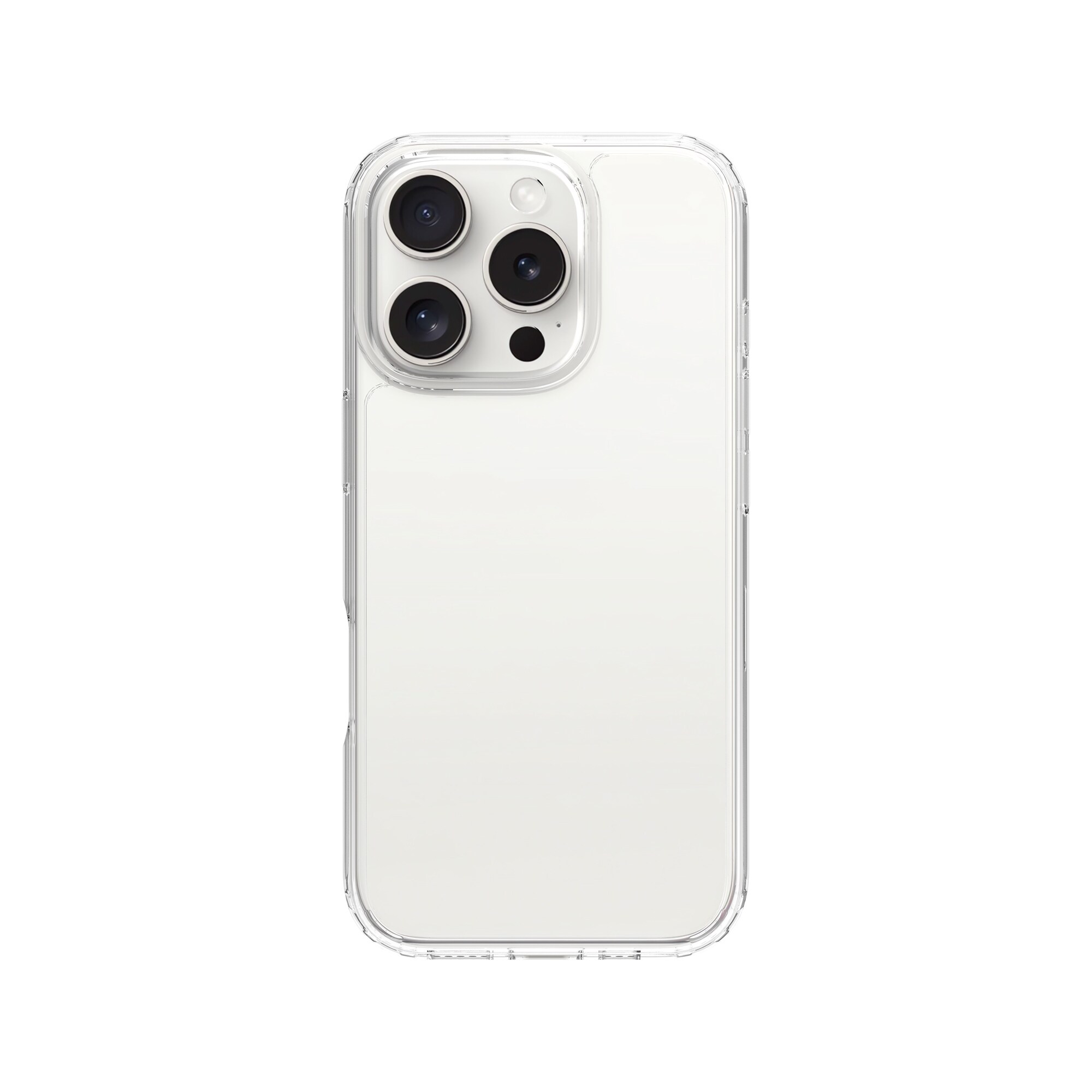 iPhone 16 Pro Max Crystal Hybrid-cover, Gennemsigtig