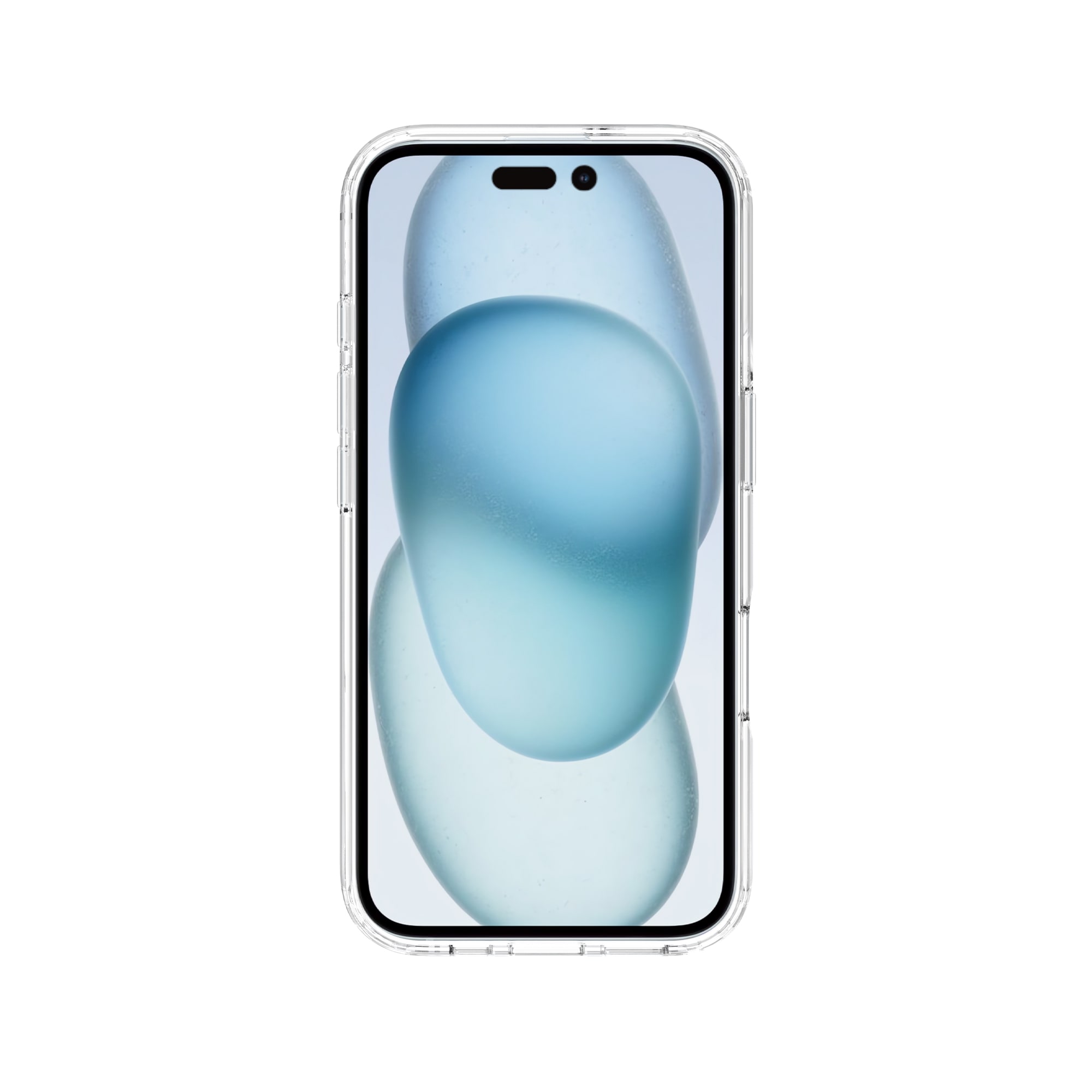 iPhone 16 Plus MagSafe Hybrid-cover, Gennemsigtig