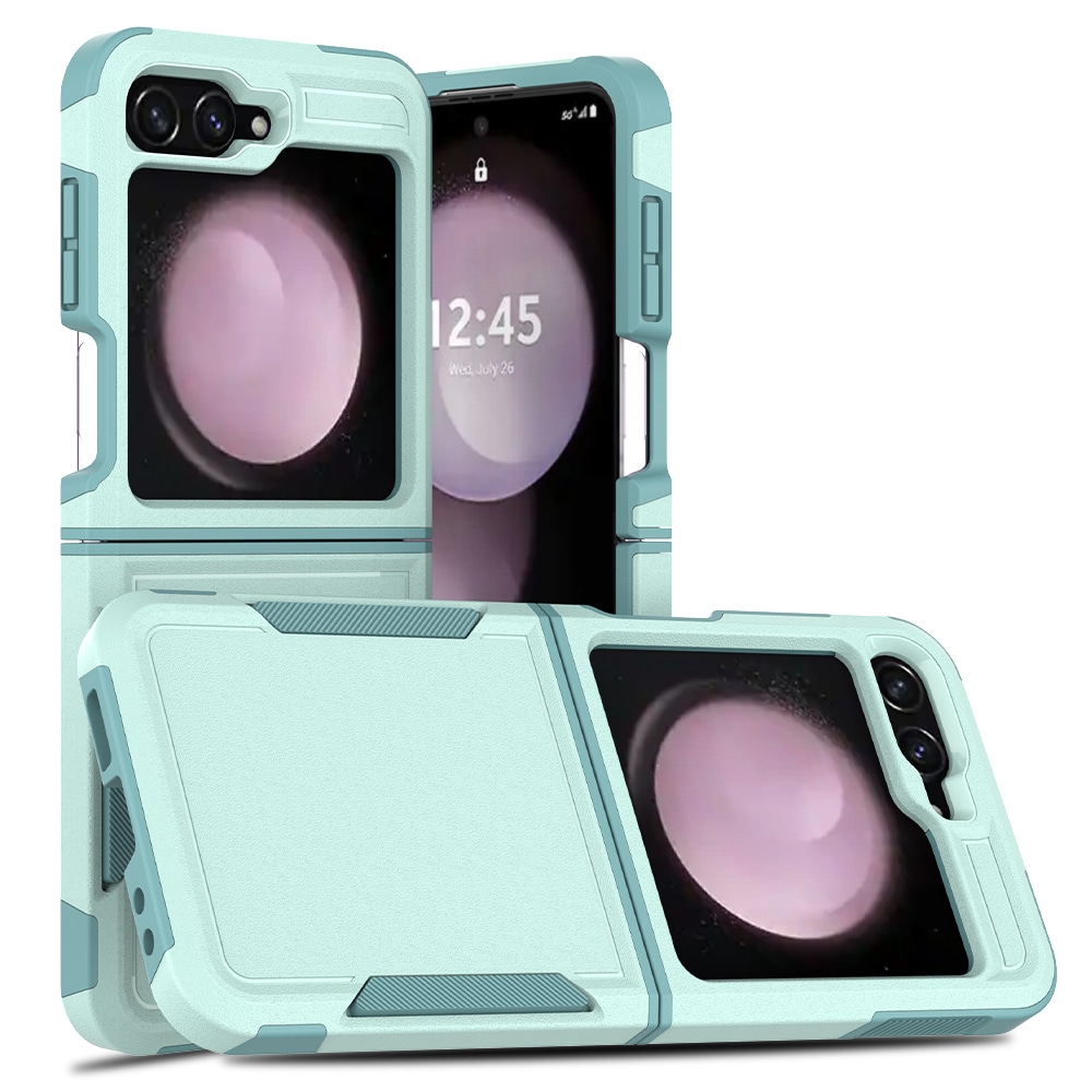 Samsung Galaxy Z Flip 7 FE Hybridcover Off-road, Mintgrøn