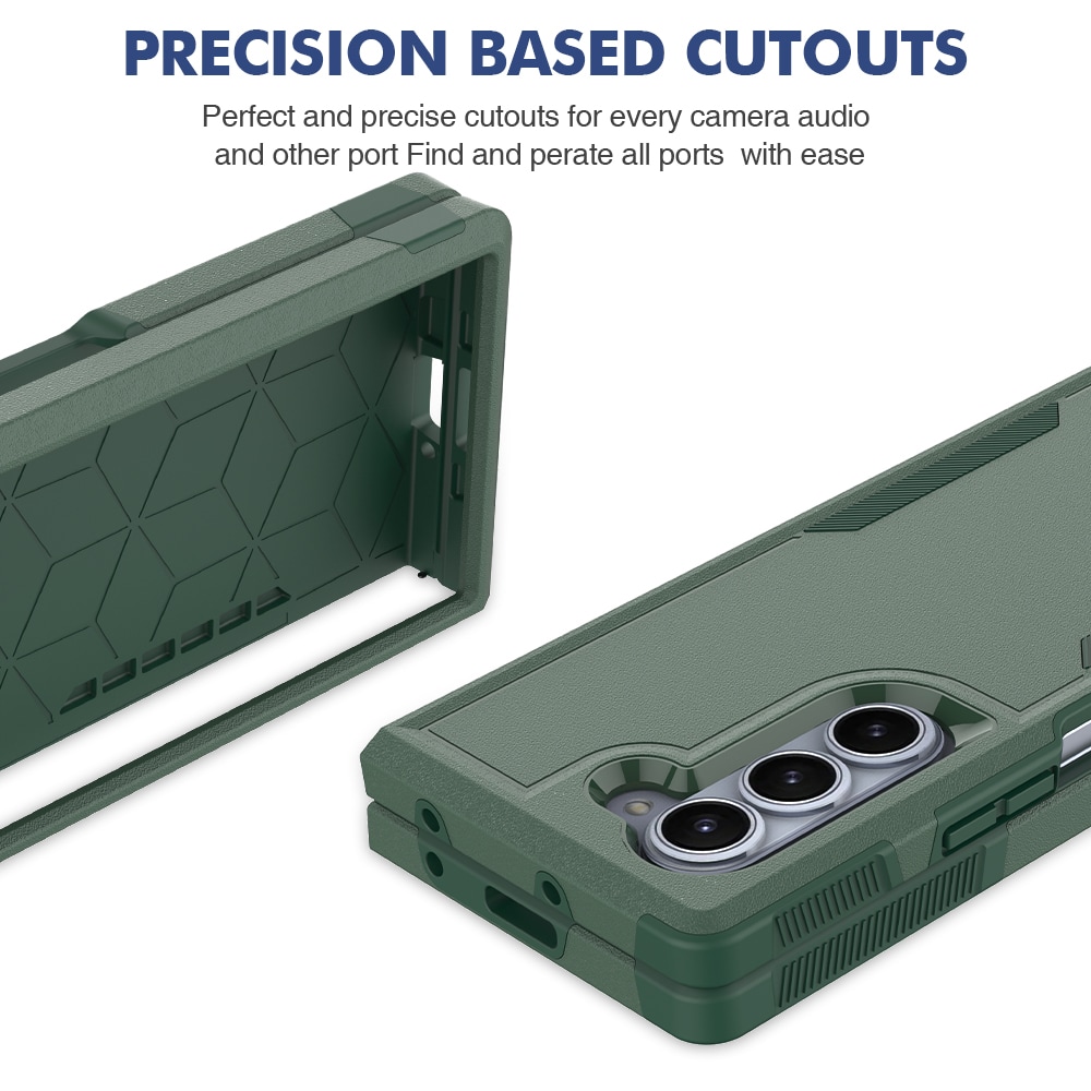 Samsung Galaxy Z Fold 6 Hybridcover Off-road, Grøn