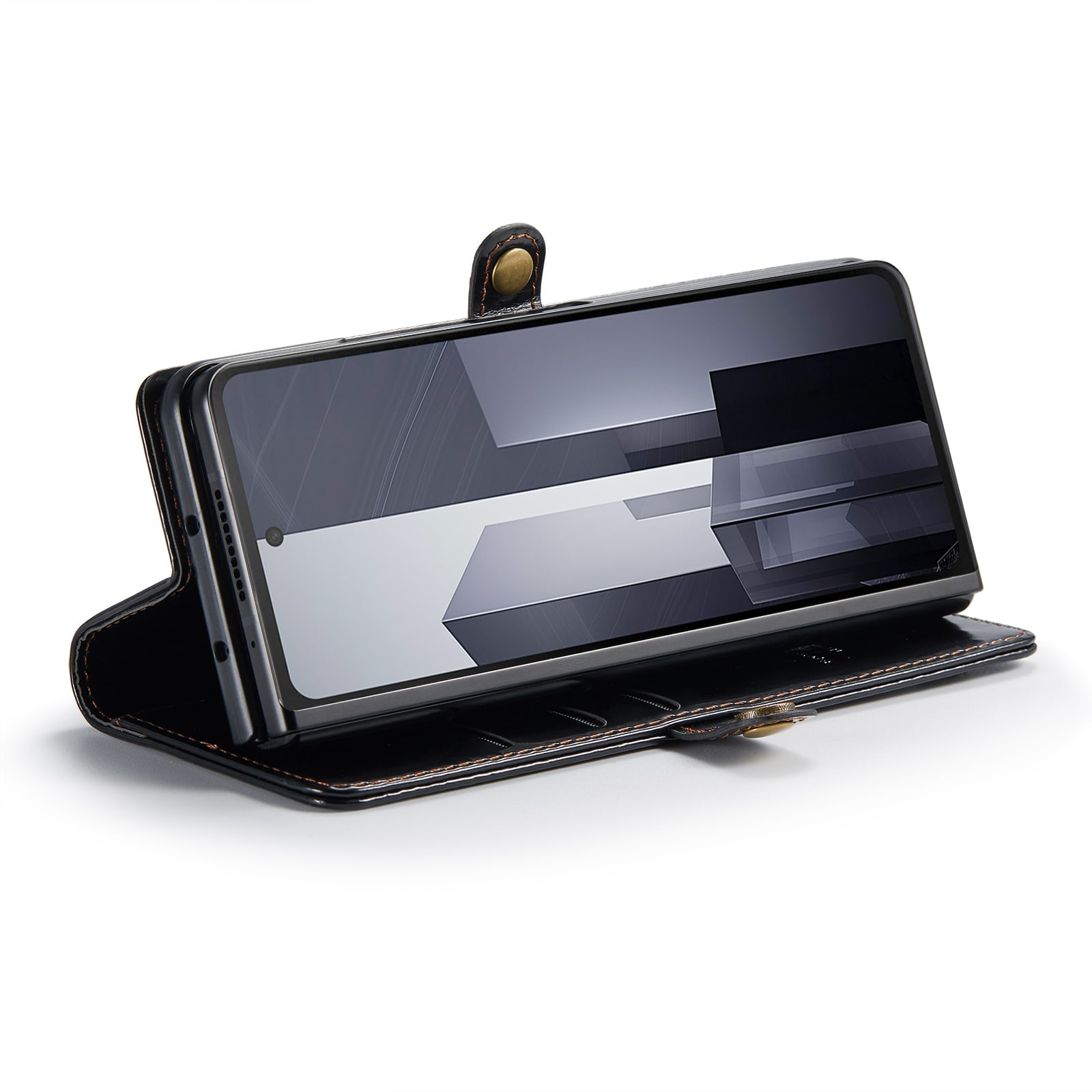 Samsung Galaxy Z Fold 6 Læderetui, Sort