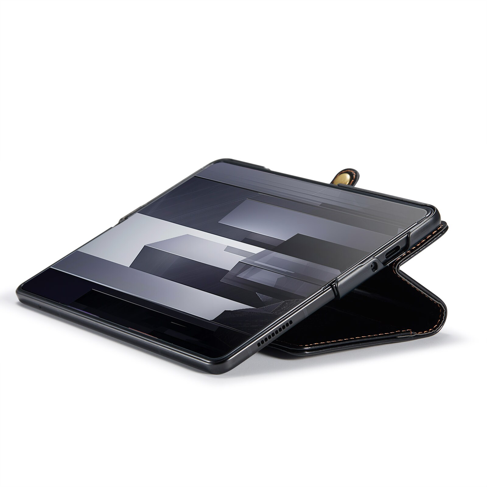 Samsung Galaxy Z Fold 6 Læderetui, Sort