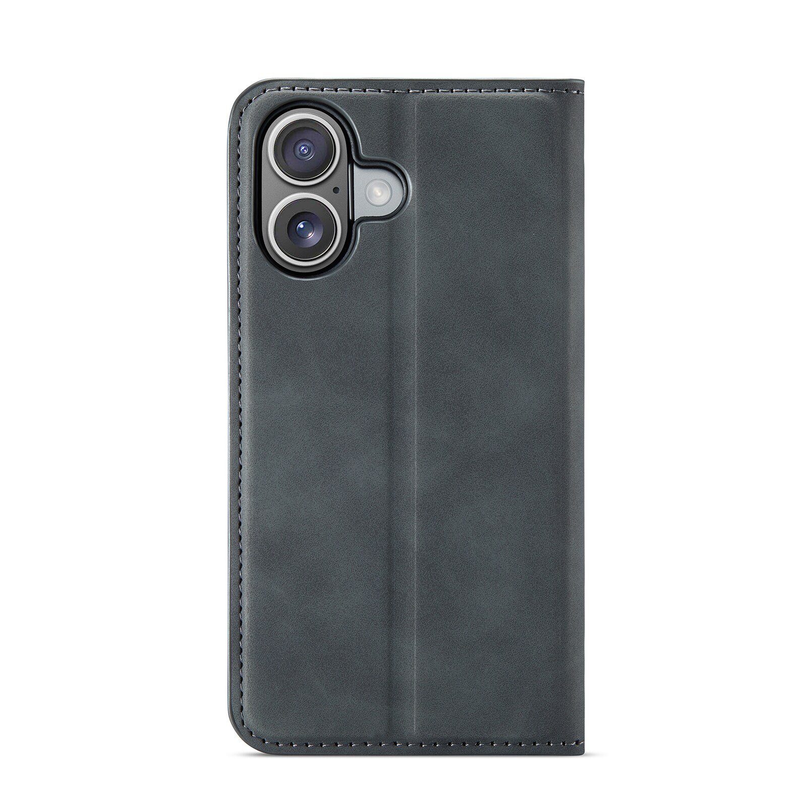 iPhone 16 Slankt etui med kortholder, Sort