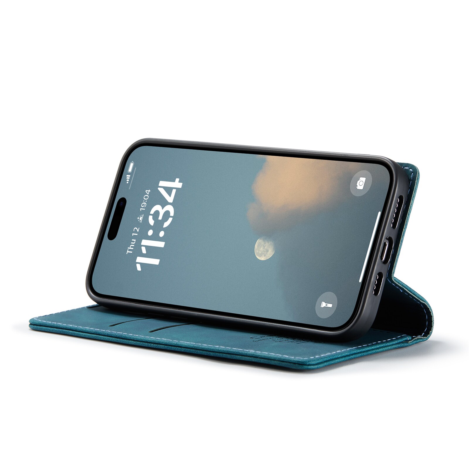 iPhone 16 Pro Slankt pungetui, Blå