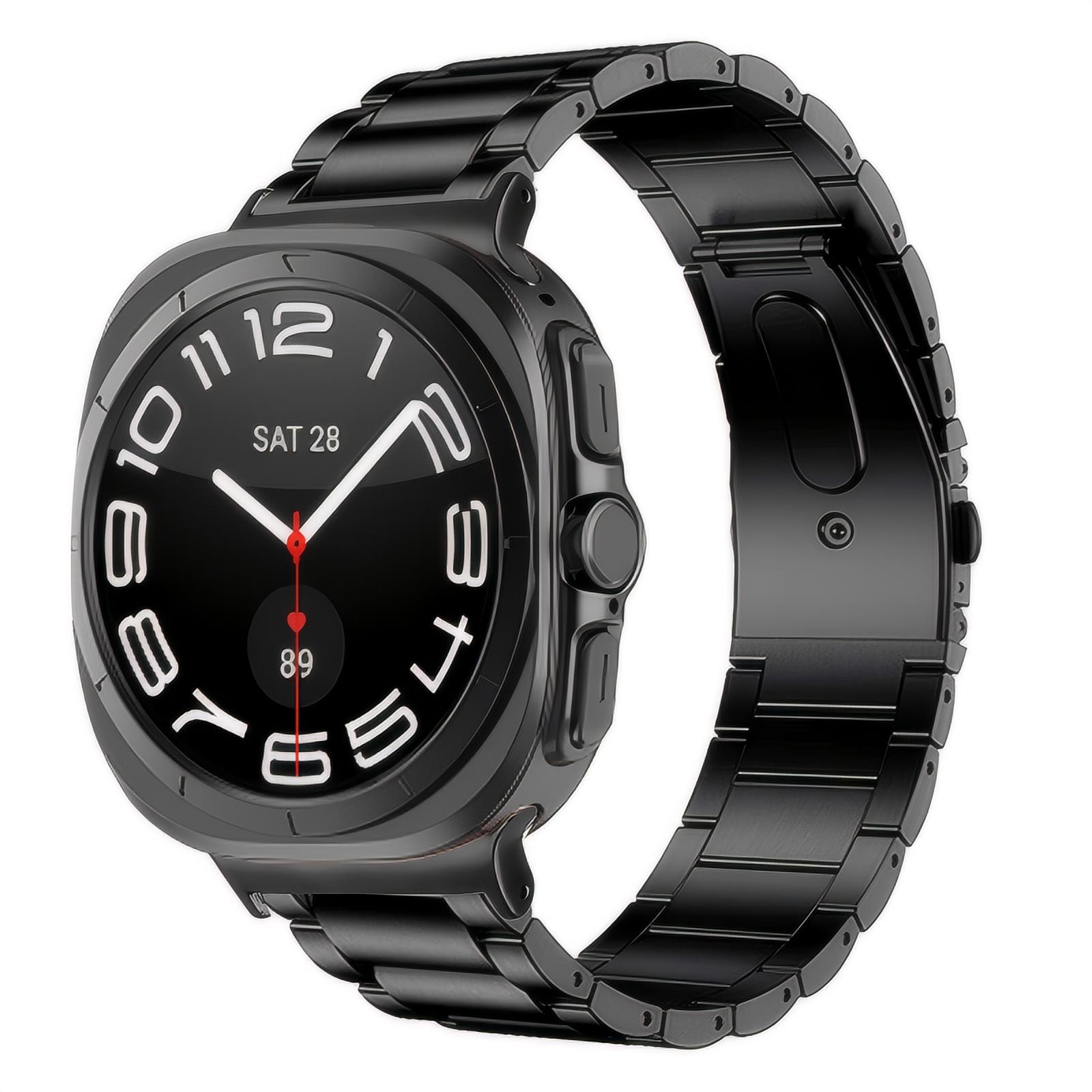 Samsung Galaxy Watch Ultra 47mm Smart armbånd i titanium, Sort