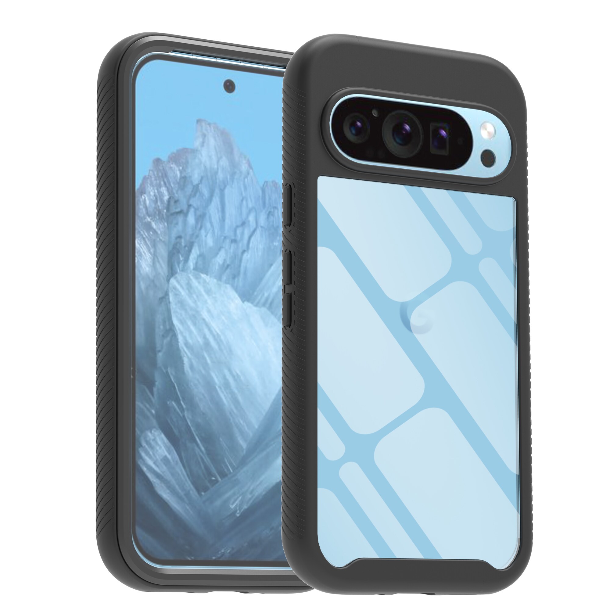 Google Pixel 9 Mobilcover Full Protection, Sort