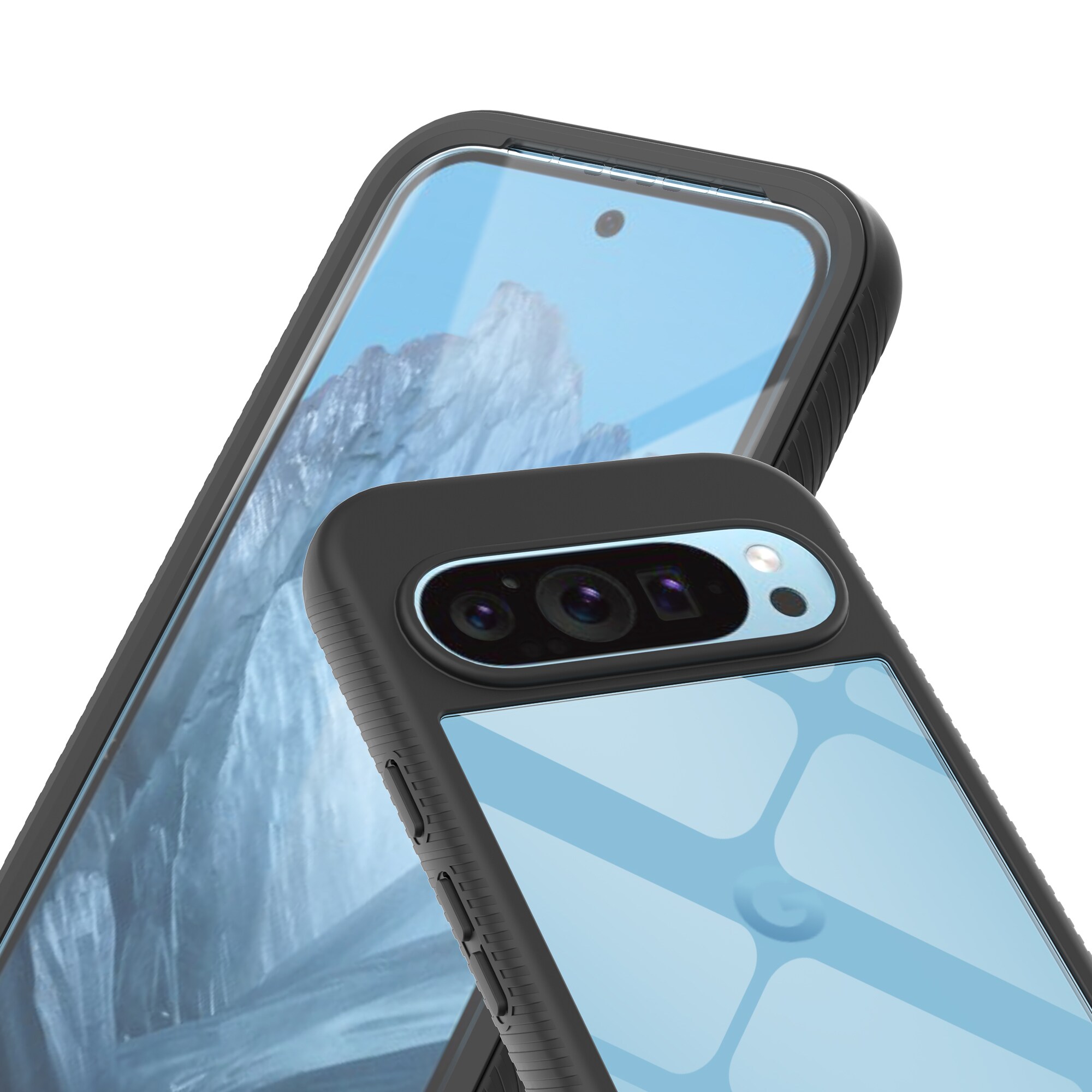 Google Pixel 9 Mobilcover Full Protection, Sort